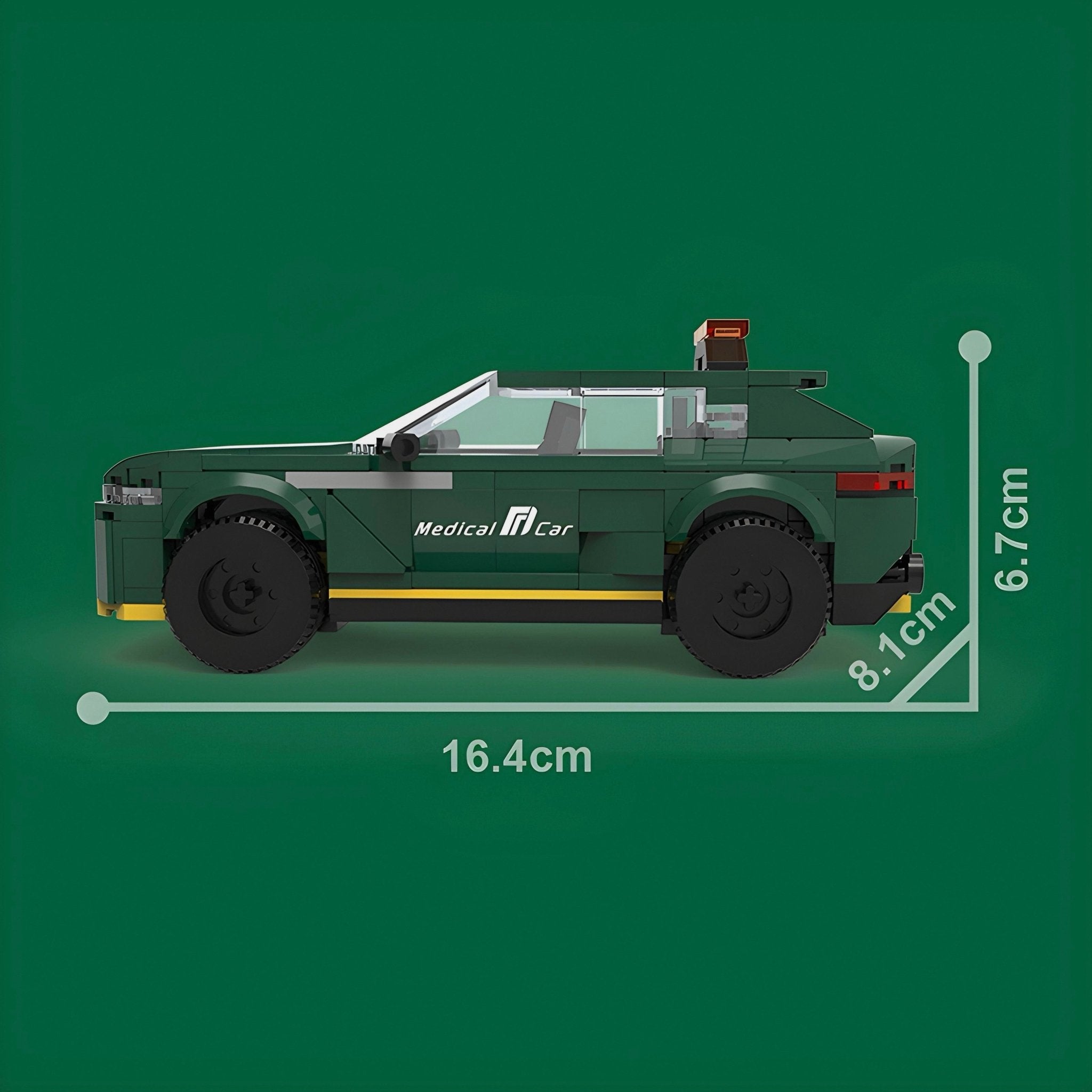 British F1 Medical Car | 388pcs - My Store