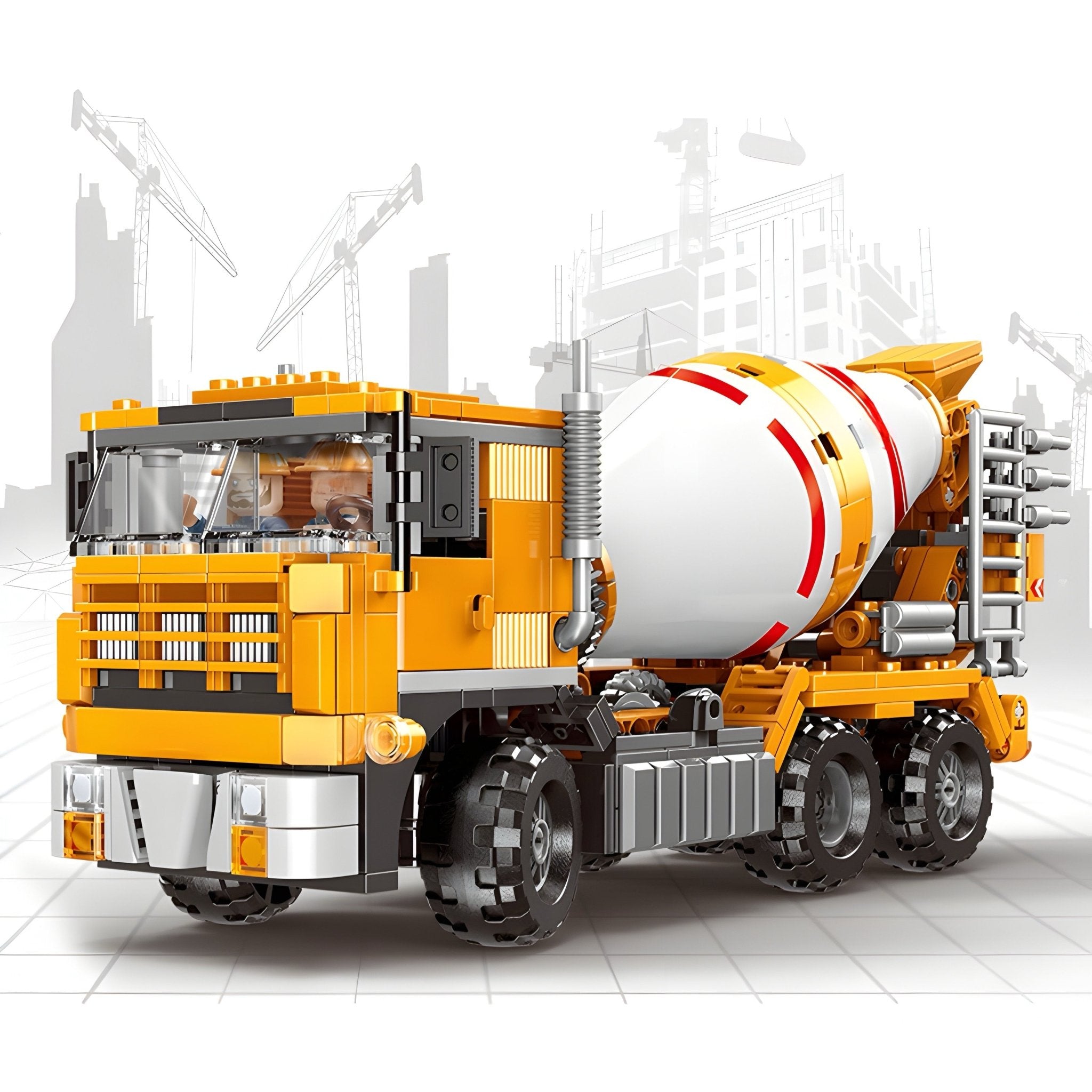 Cement Mixer Truck | 656pcs - My Store