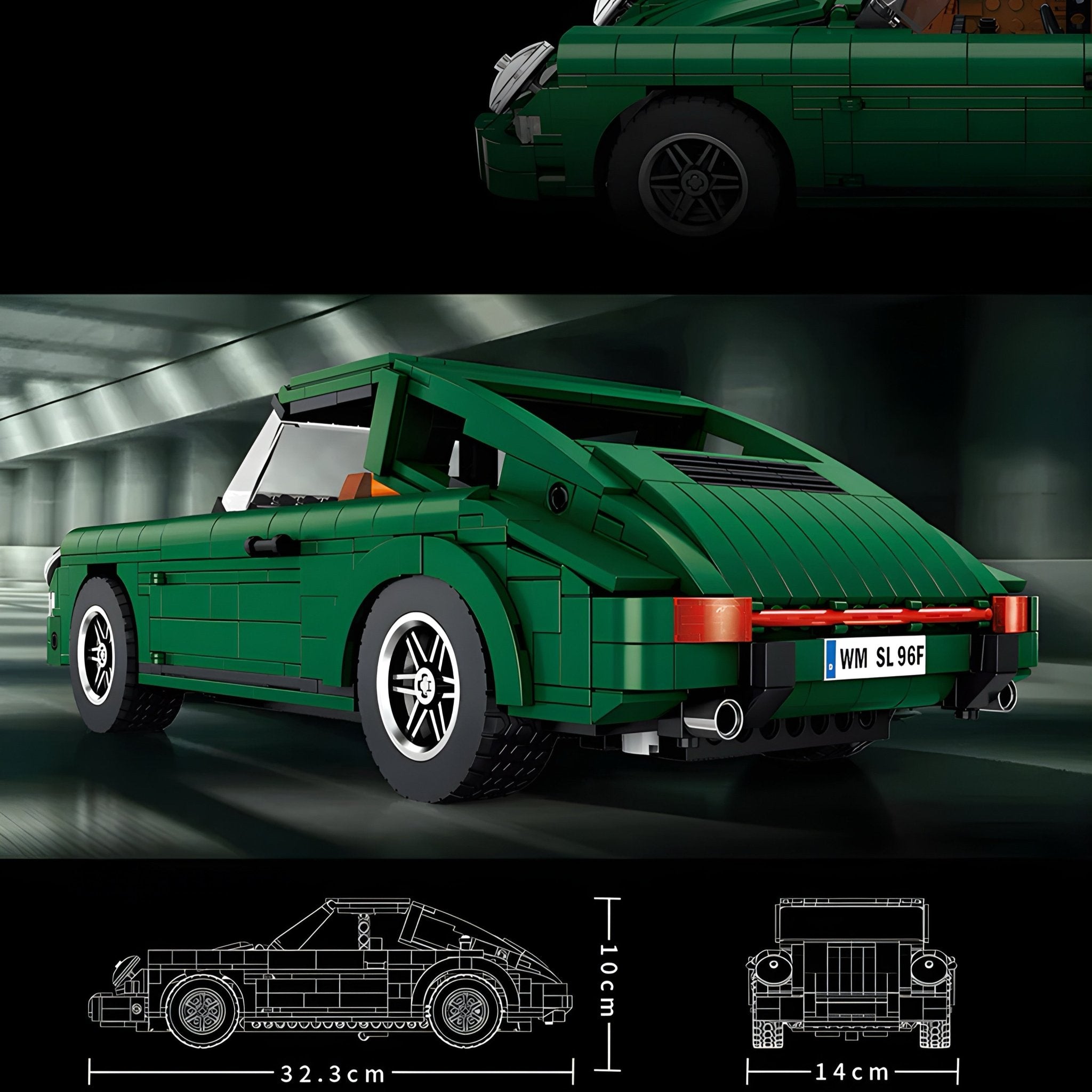 Classic German Coupe | 896pcs - My Store