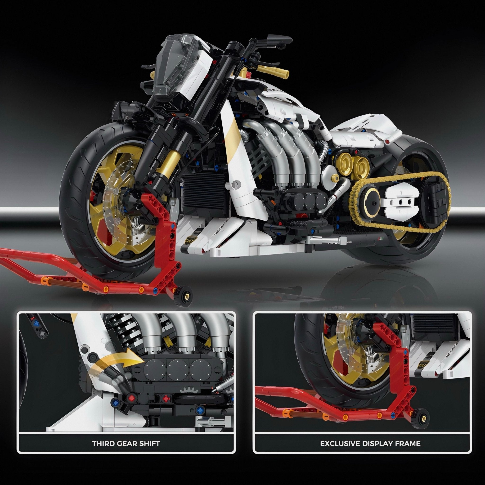 Cybertuned Chopper | 2004pcs - My Store