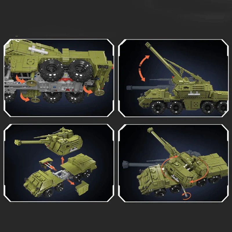 Dana Self - Propelled Artillery Tank | 1922pcs - My Store