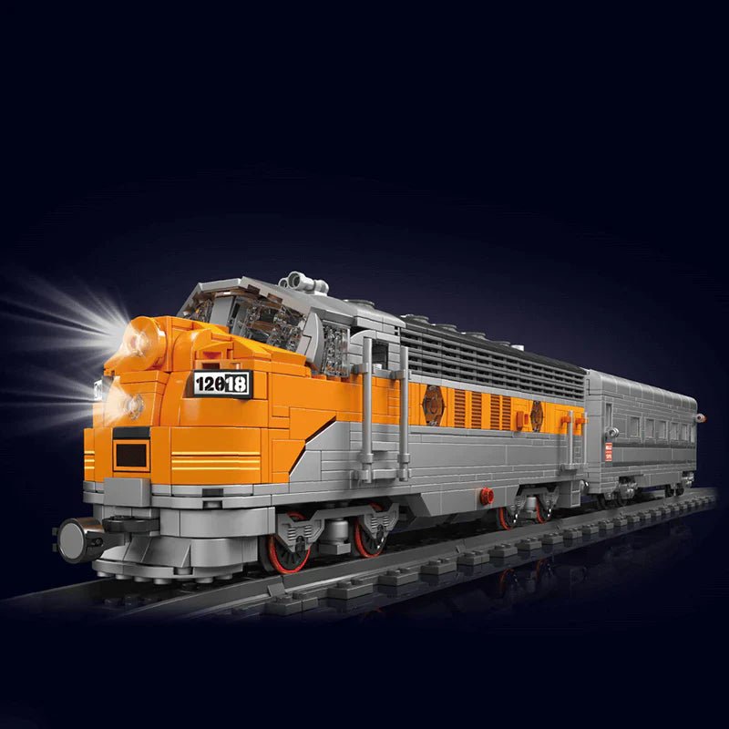 EMD F7 Locomotive | 1540pcs - My Store
