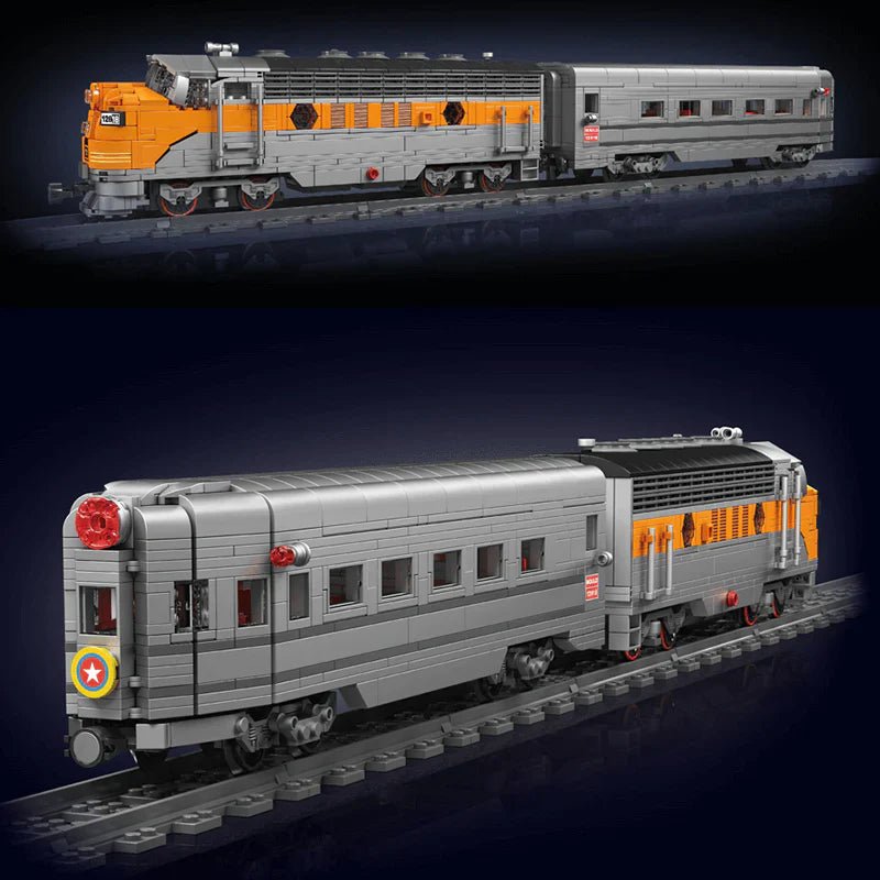 EMD F7 Locomotive | 1540pcs - My Store