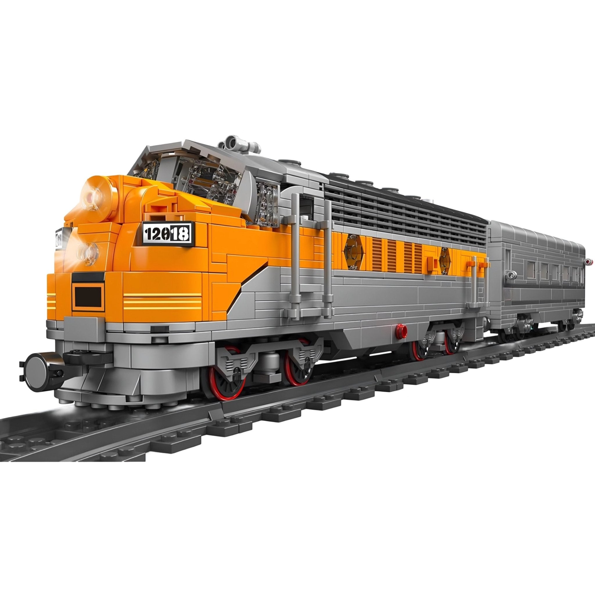 EMD F7 Locomotive | 1540pcs - My Store