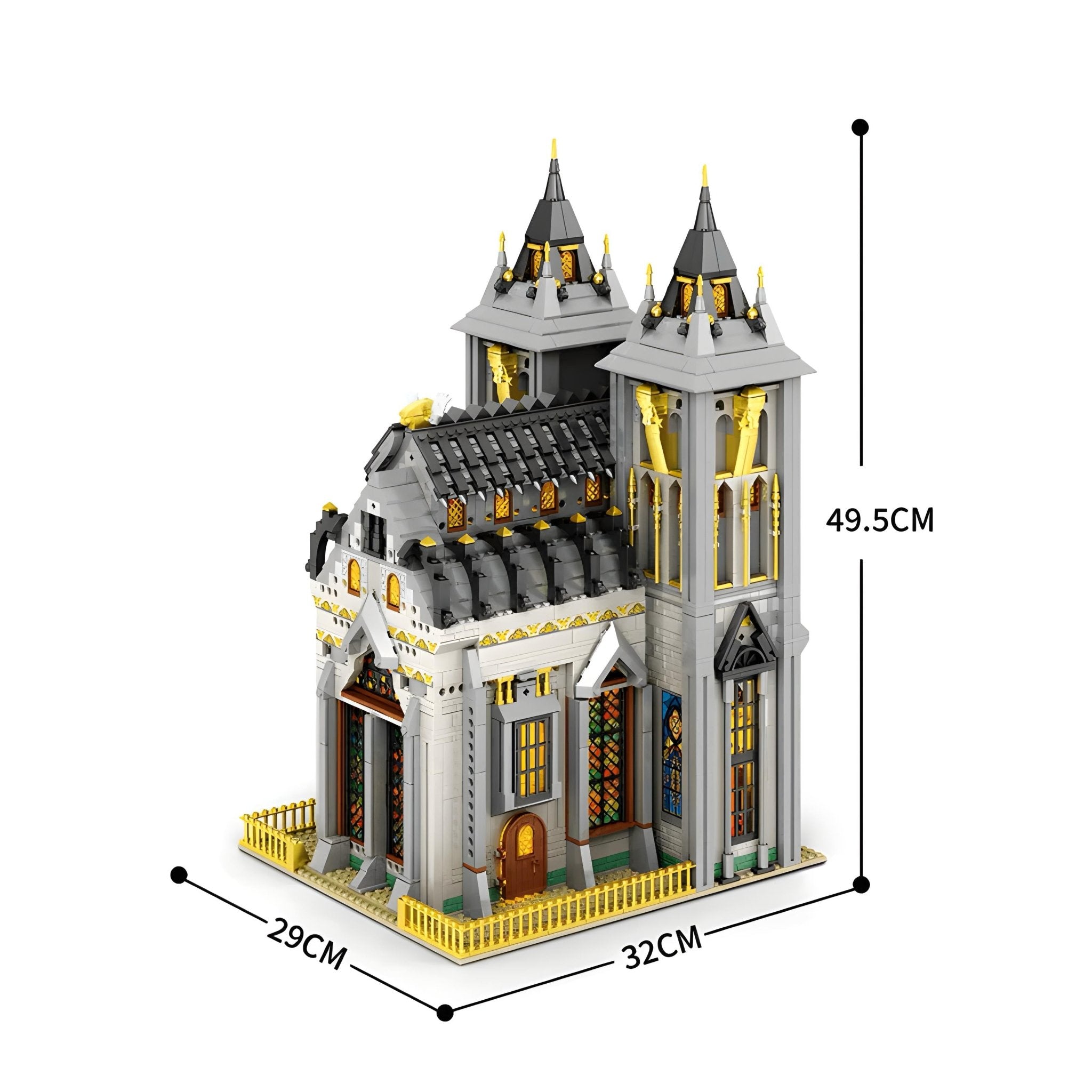 European Century Church | 3469pcs - My Store