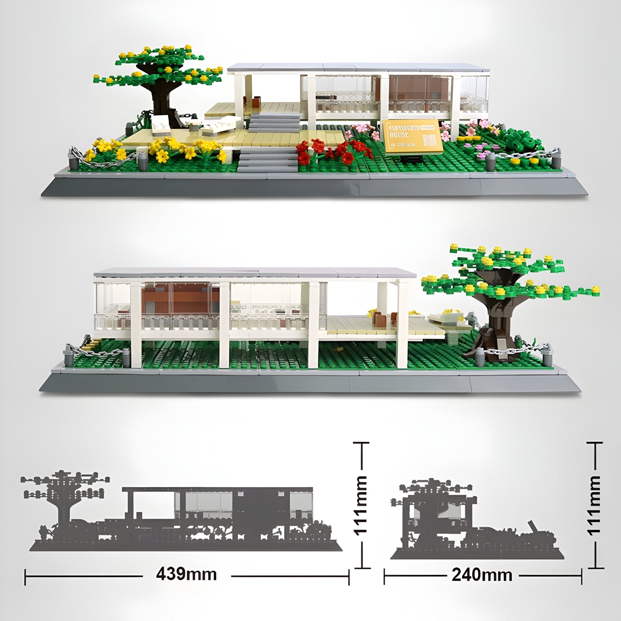 Farnsworth House | 664pcs - My Store