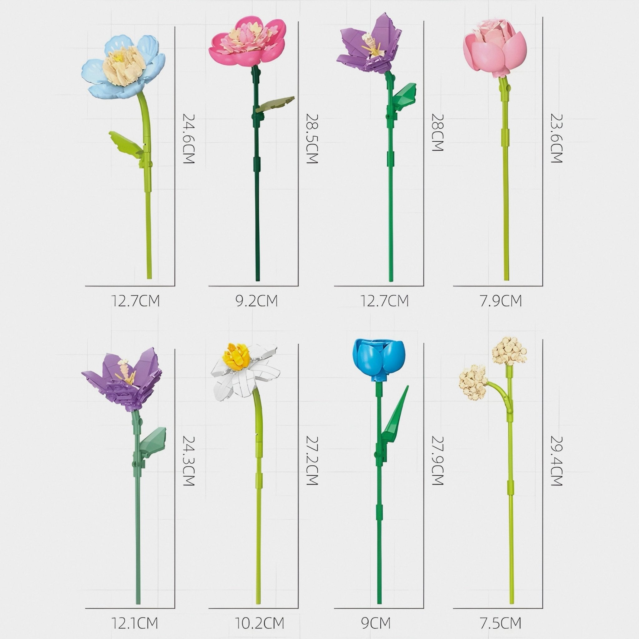 Flower Bouquet | 866pcs - My Store