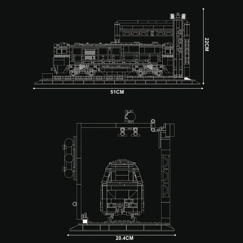 Freight Train | 1979pcs - My Store