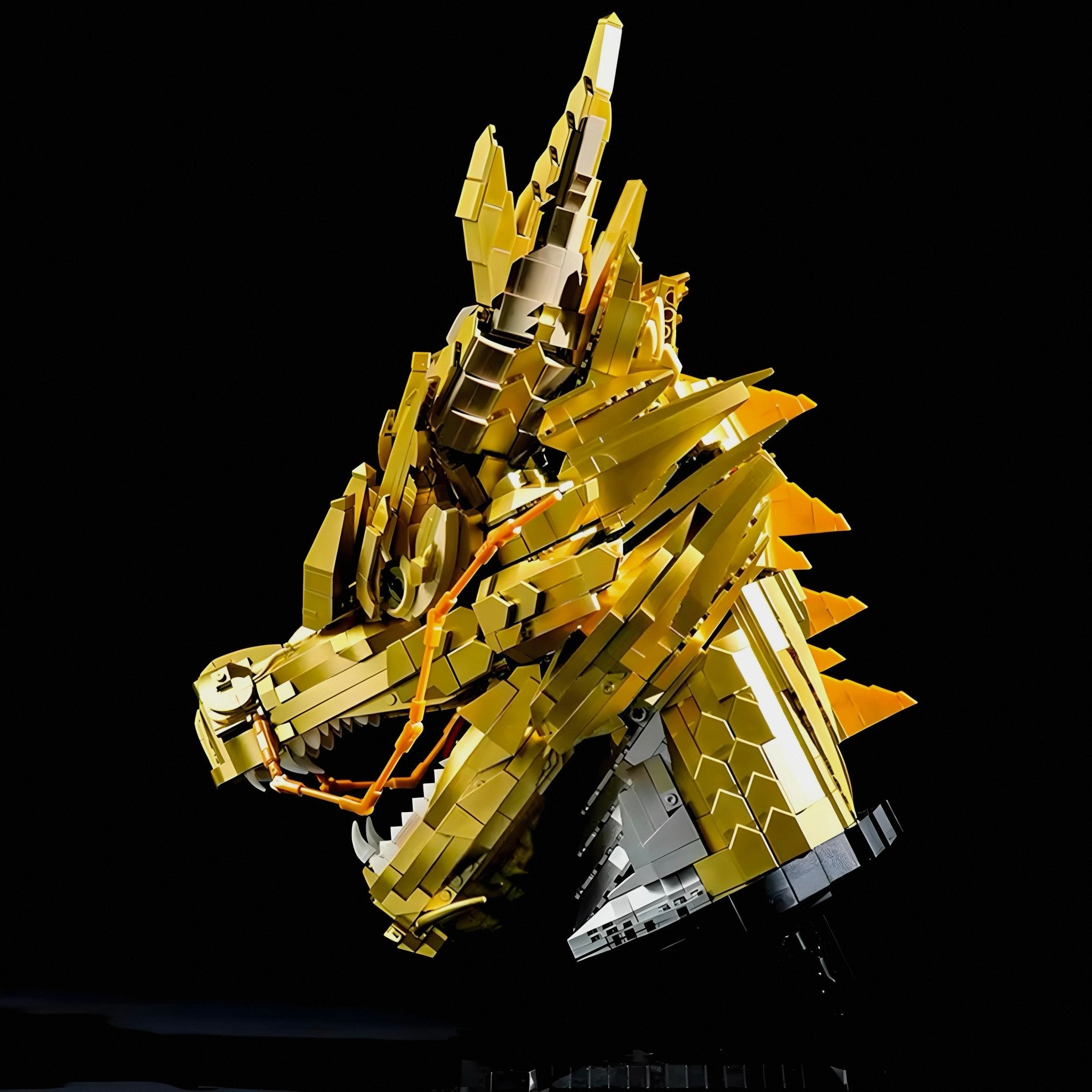 Gold Edition Dragon Head | 2572pcs - My Store