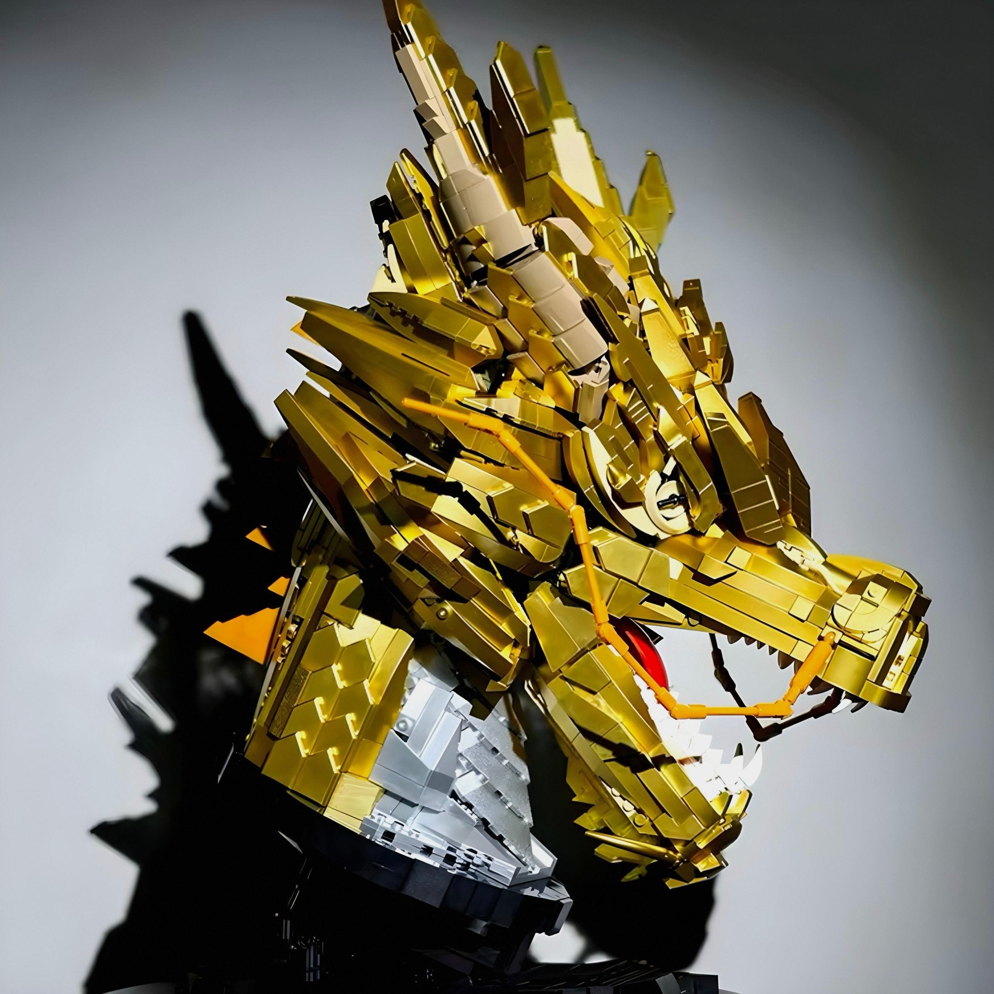 Gold Edition Dragon Head | 2572pcs - My Store