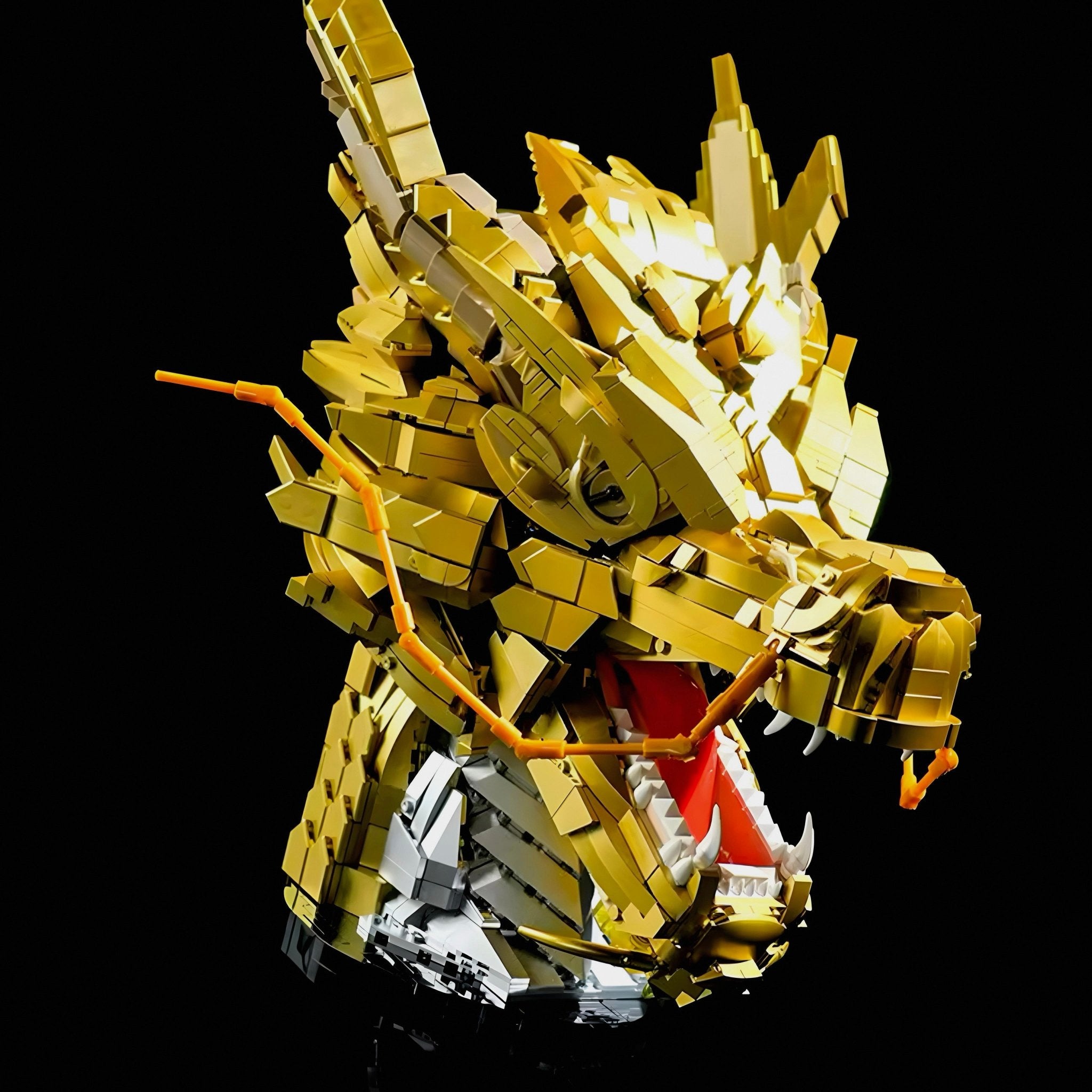 Gold Edition Dragon Head | 2572pcs - My Store