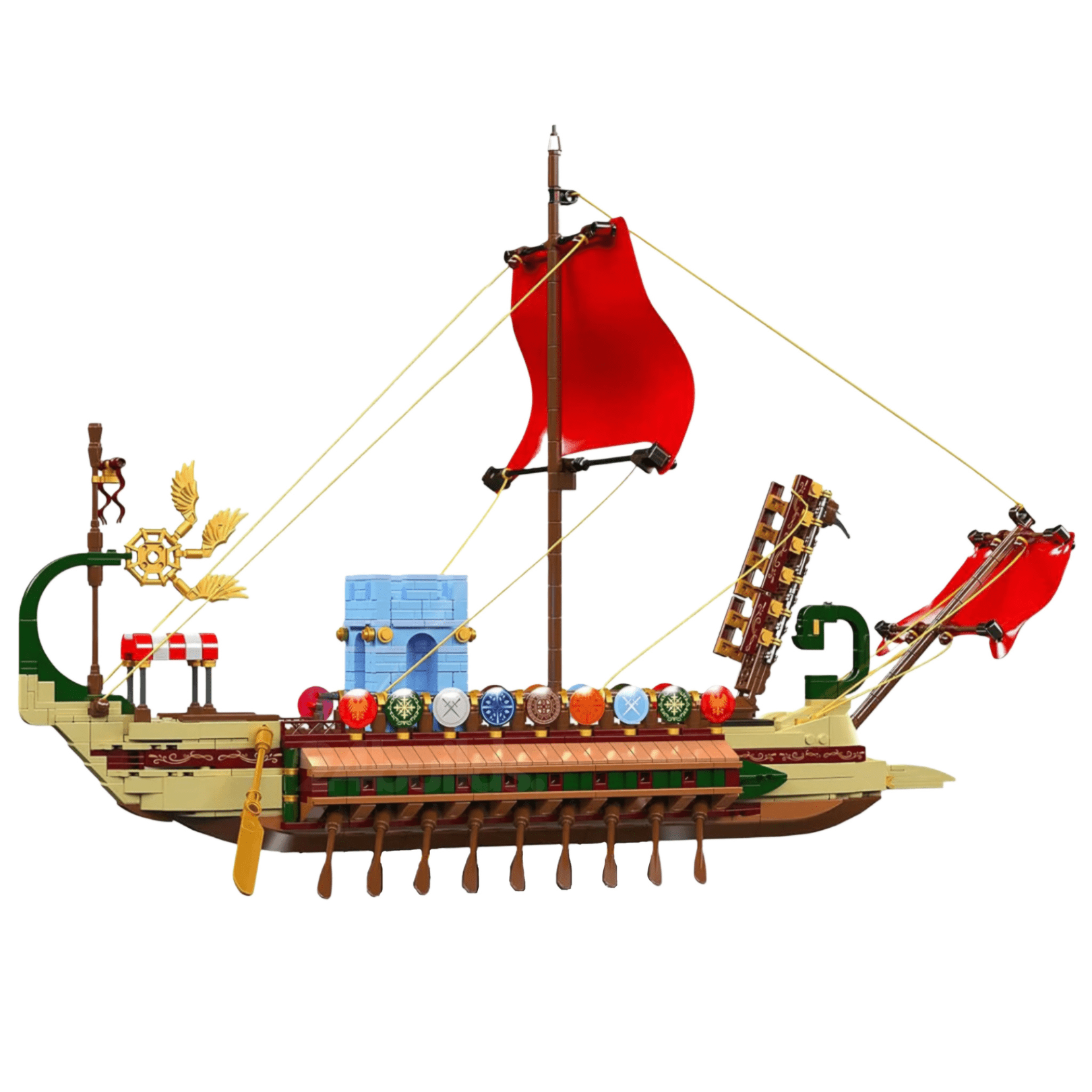 Golden Age Pirate Warship | 1466pcs - My Store
