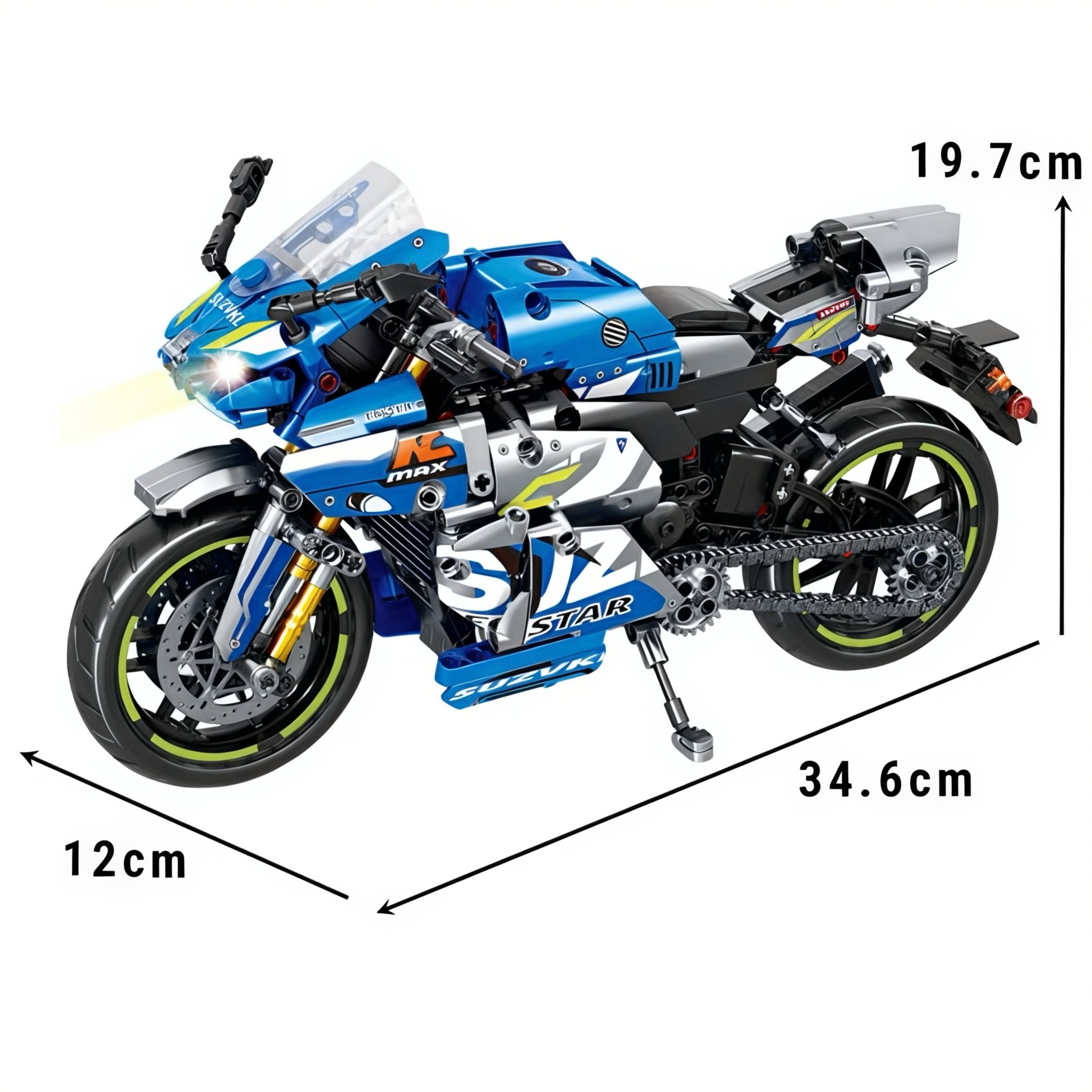 GSX - R600 Racing Icon | 822pcs - My Store