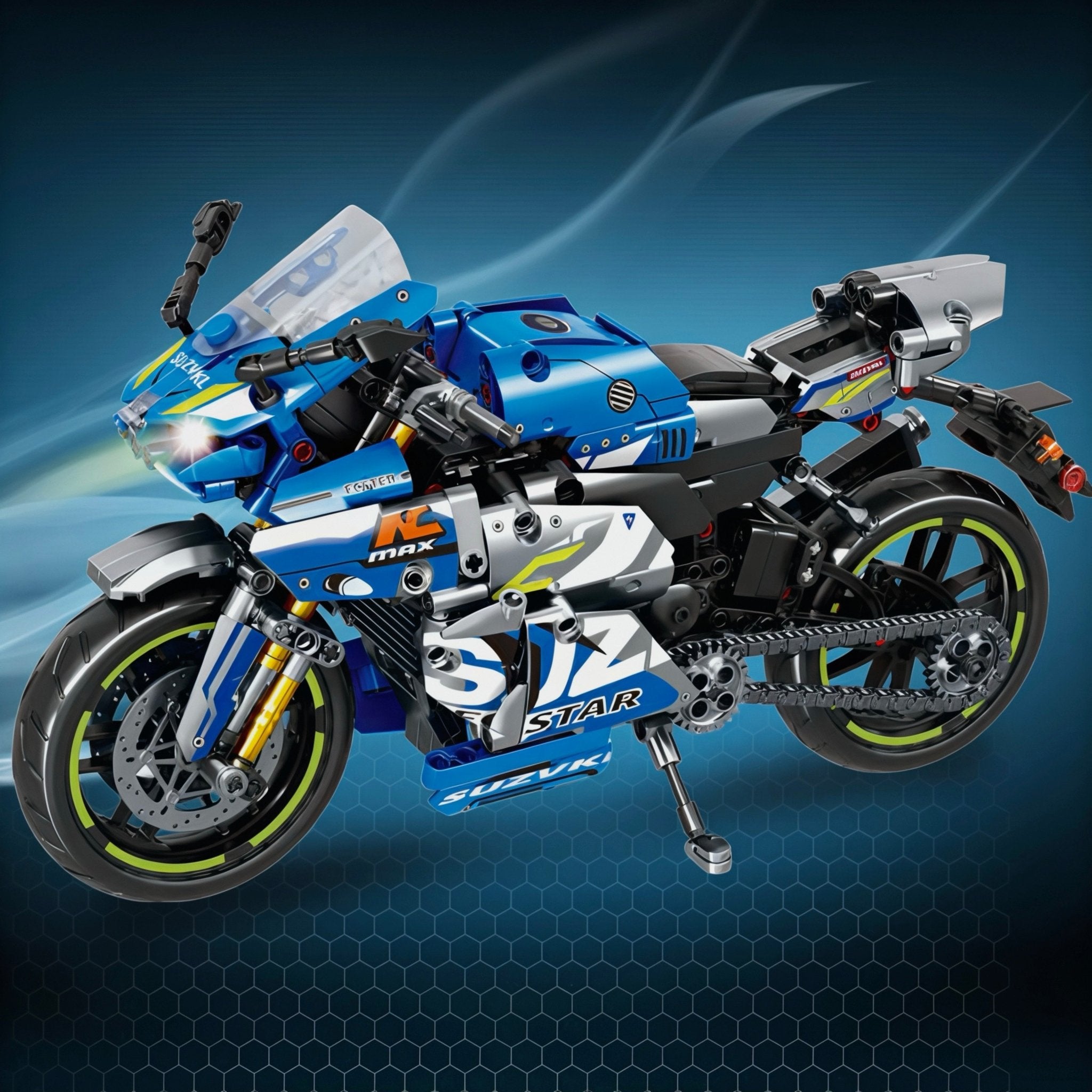 GSX - R600 Racing Icon | 822pcs - My Store