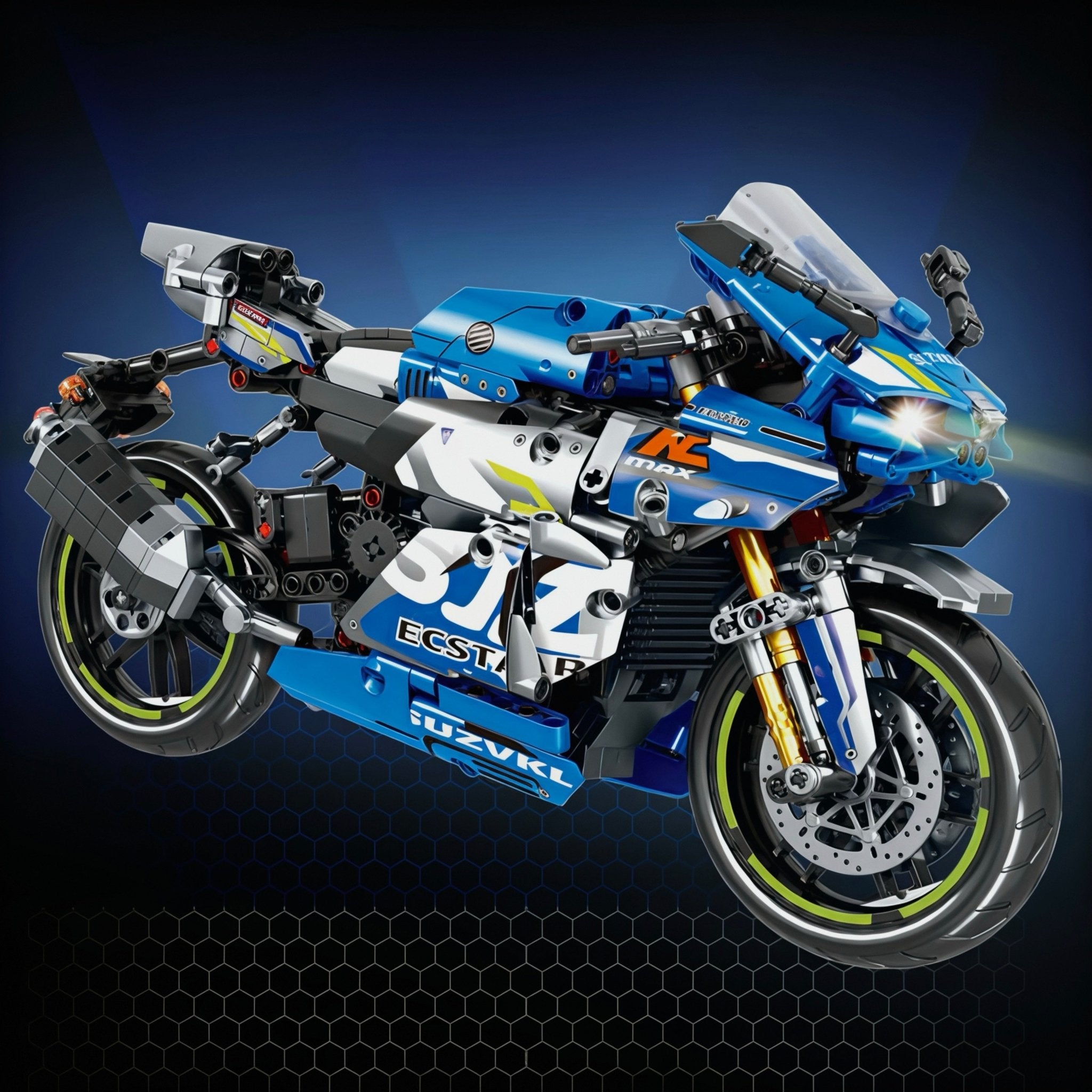 GSX - R600 Racing Icon | 822pcs - My Store