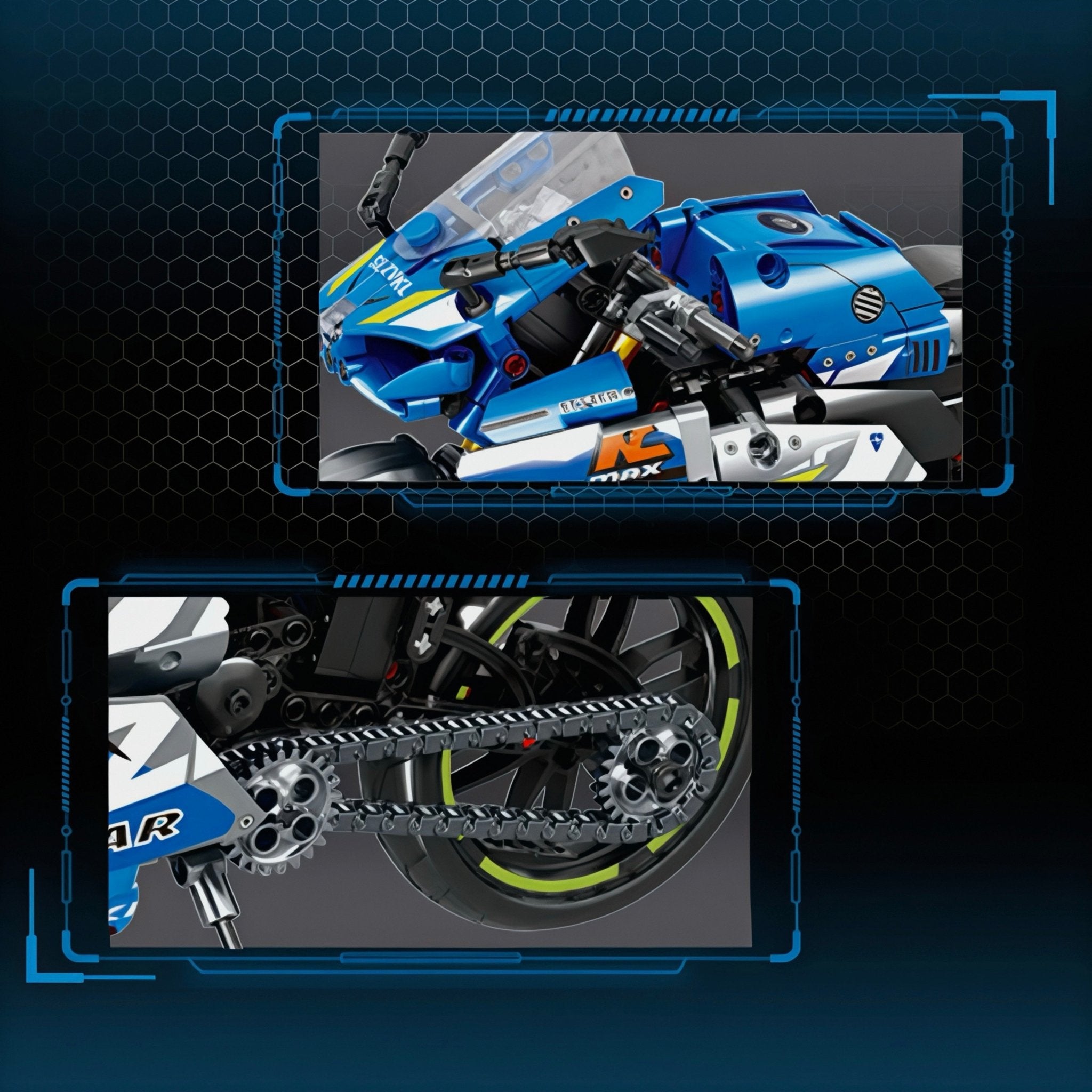 GSX - R600 Racing Icon | 822pcs - My Store