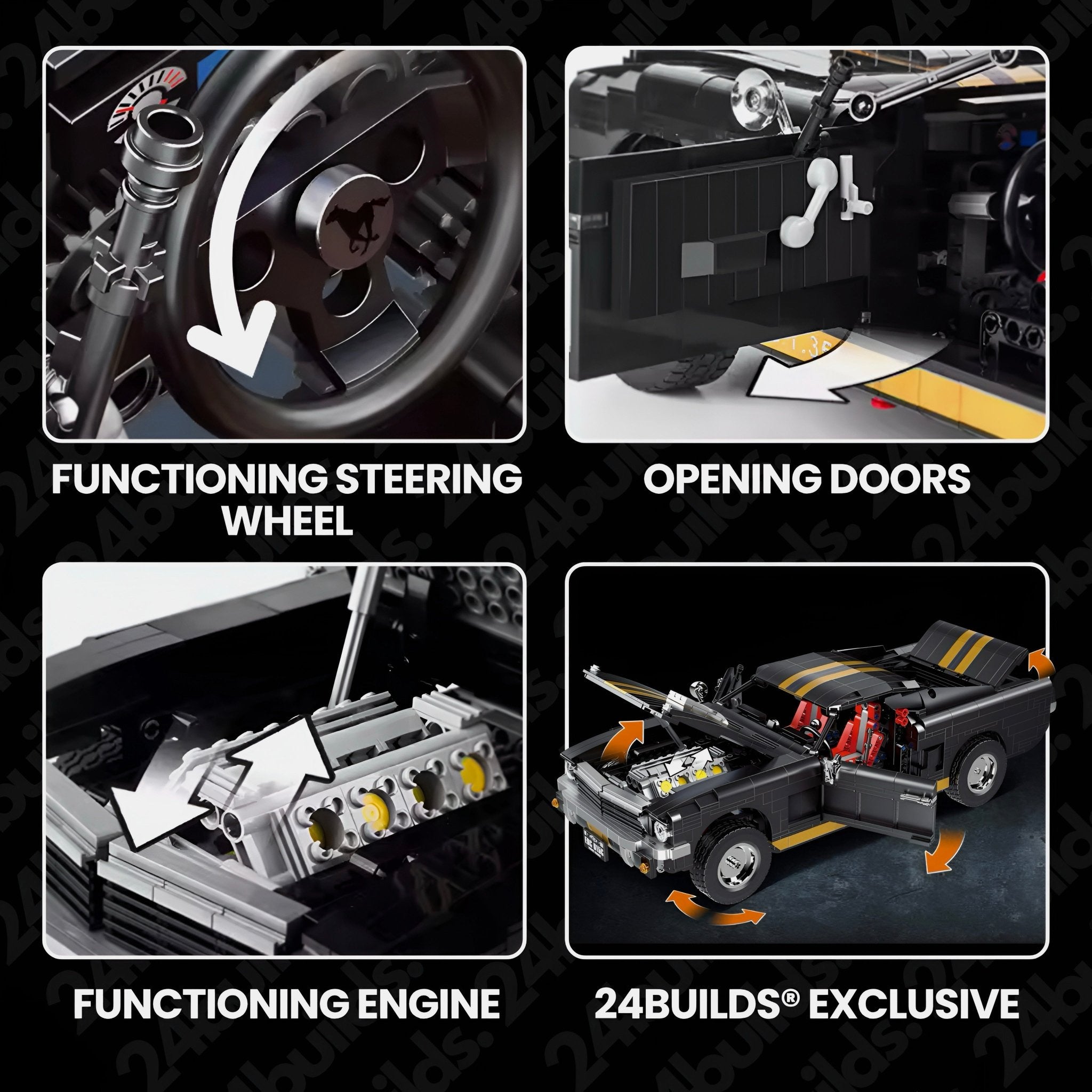 GT350H Classic Fastback | 1818pcs - My Store