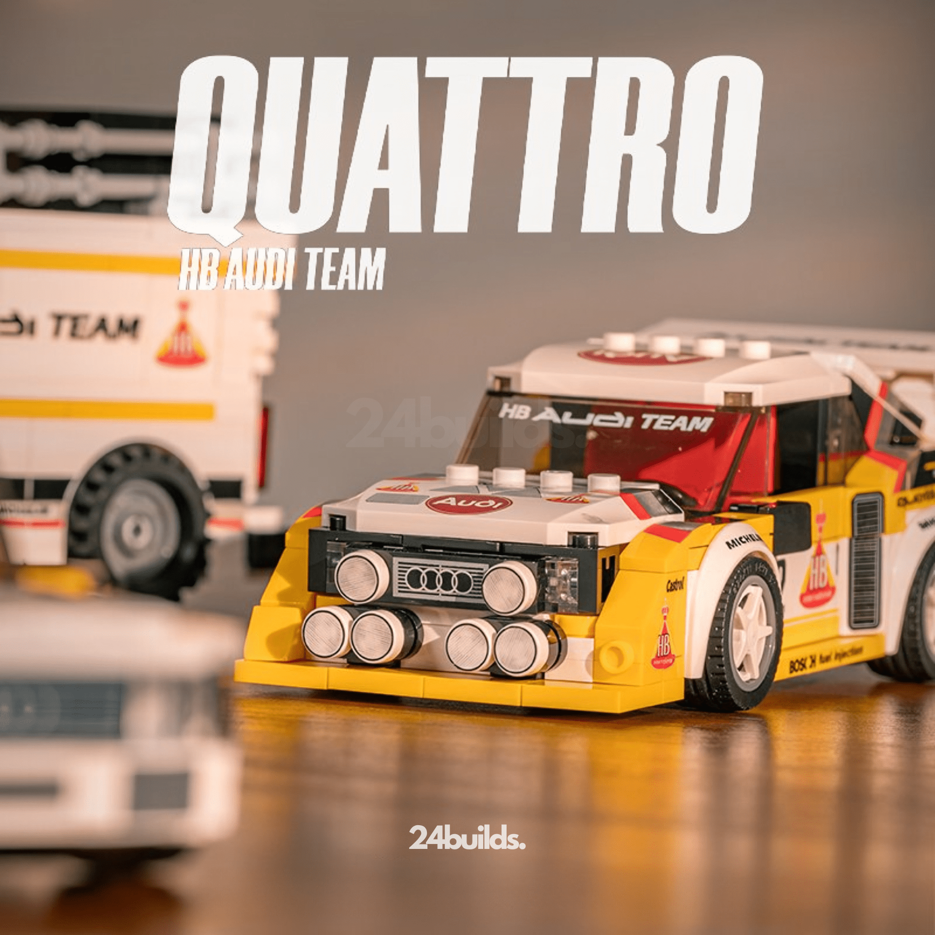 HB Audi WRC Team Bundle | 1362pcs - My Store