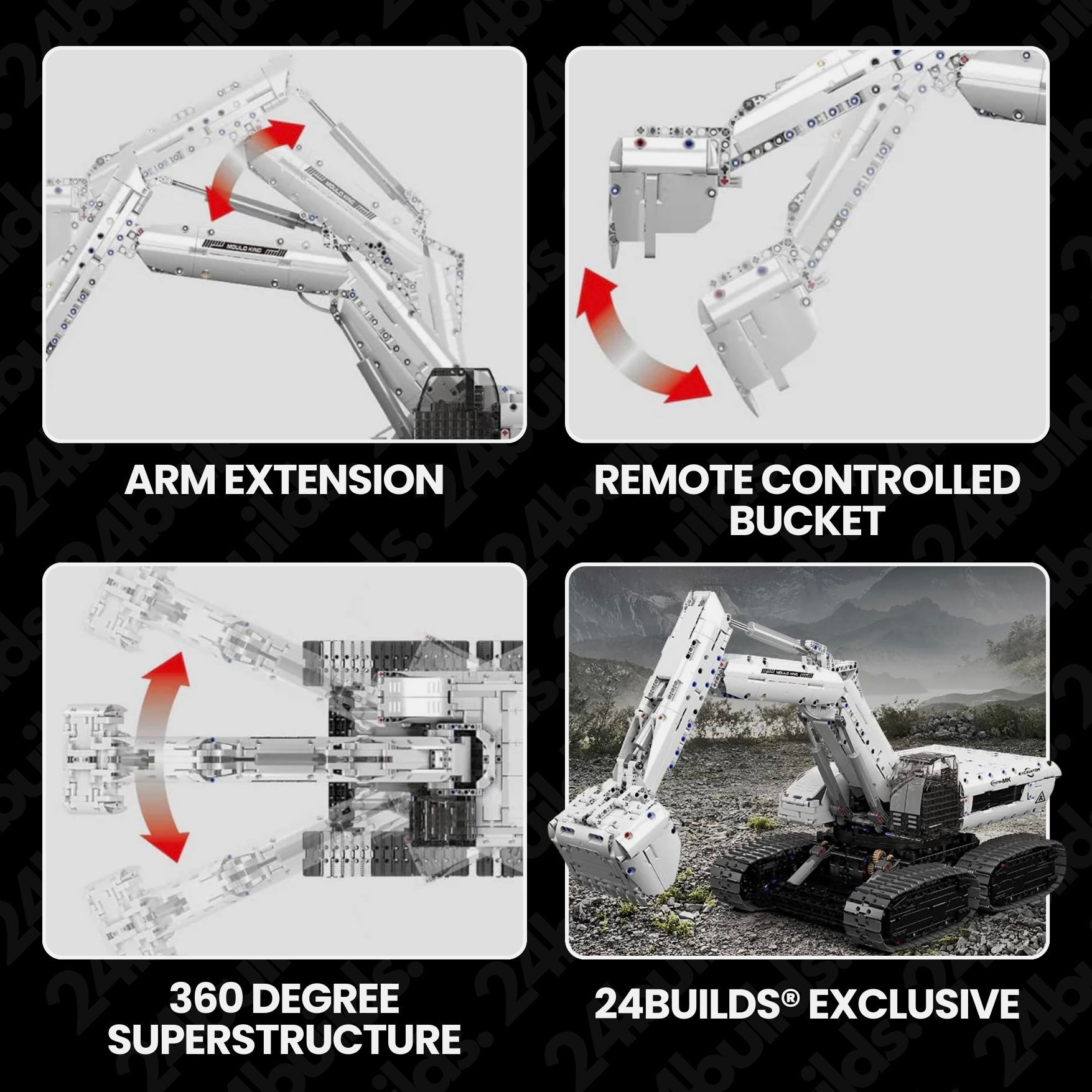 Heavy Duty Crawler Excavator | 3196pcs - My Store
