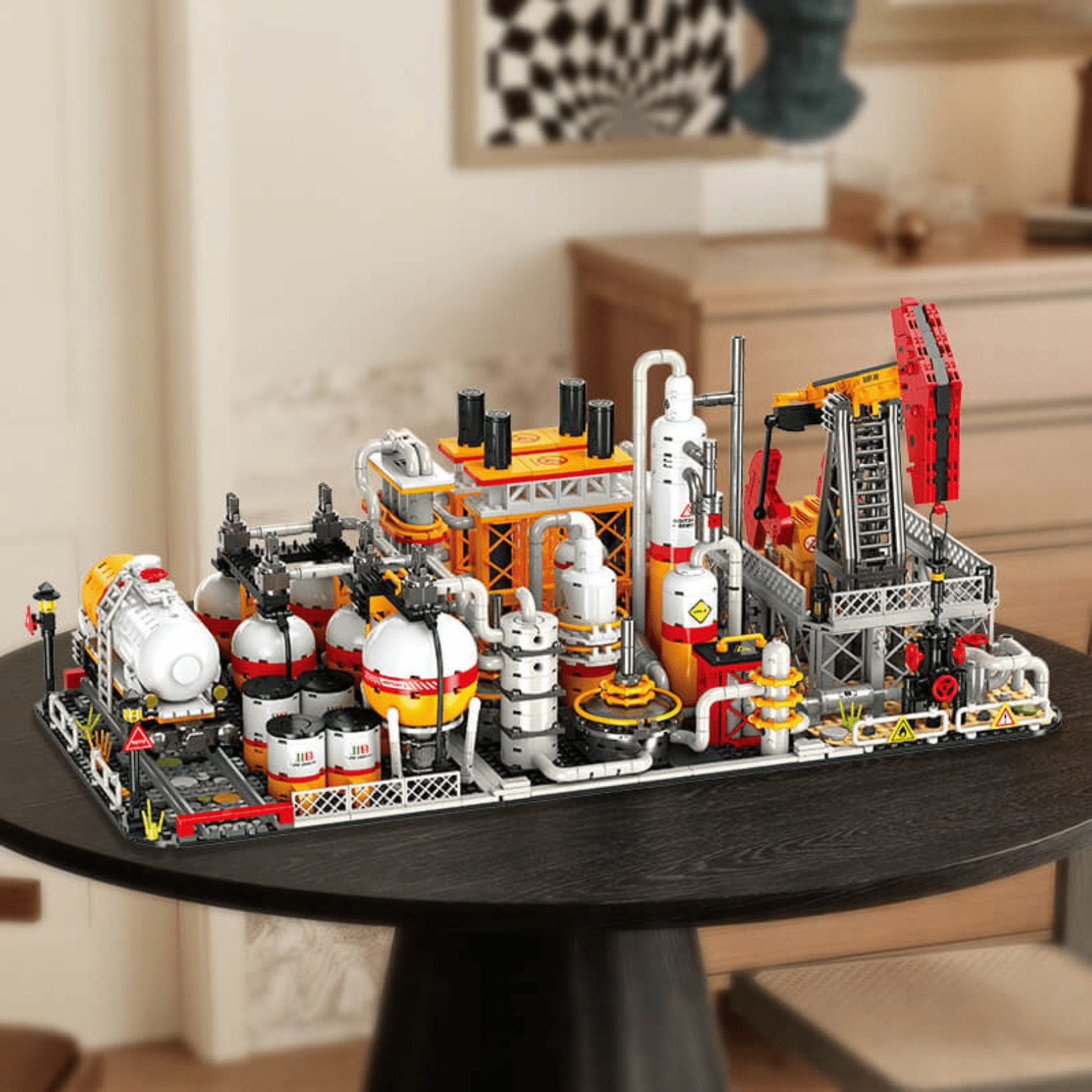 Industrial Oil Refinery Complex | 2142pcs - My Store