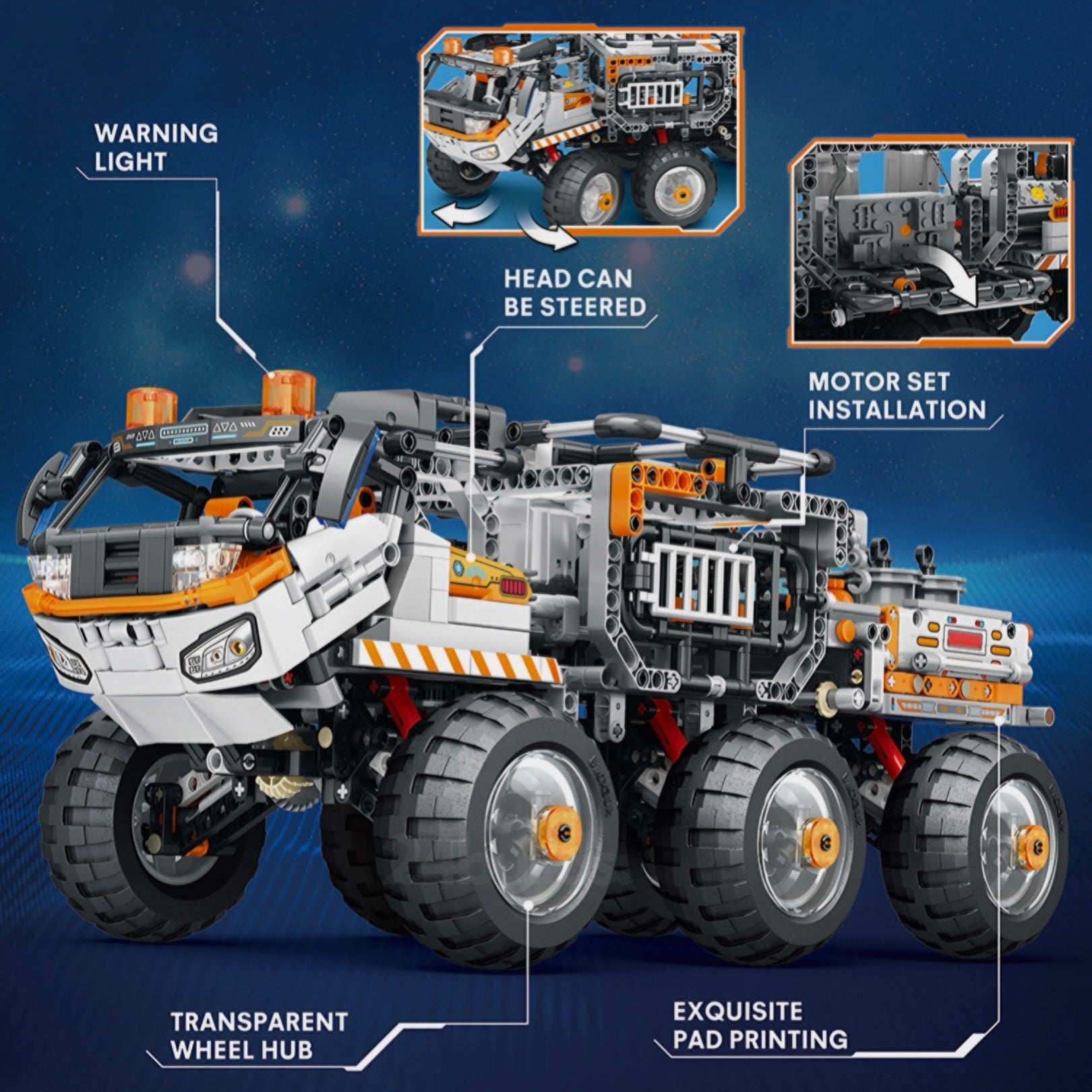 Intergalactic Armored Transporter | 1760pcs - My Store