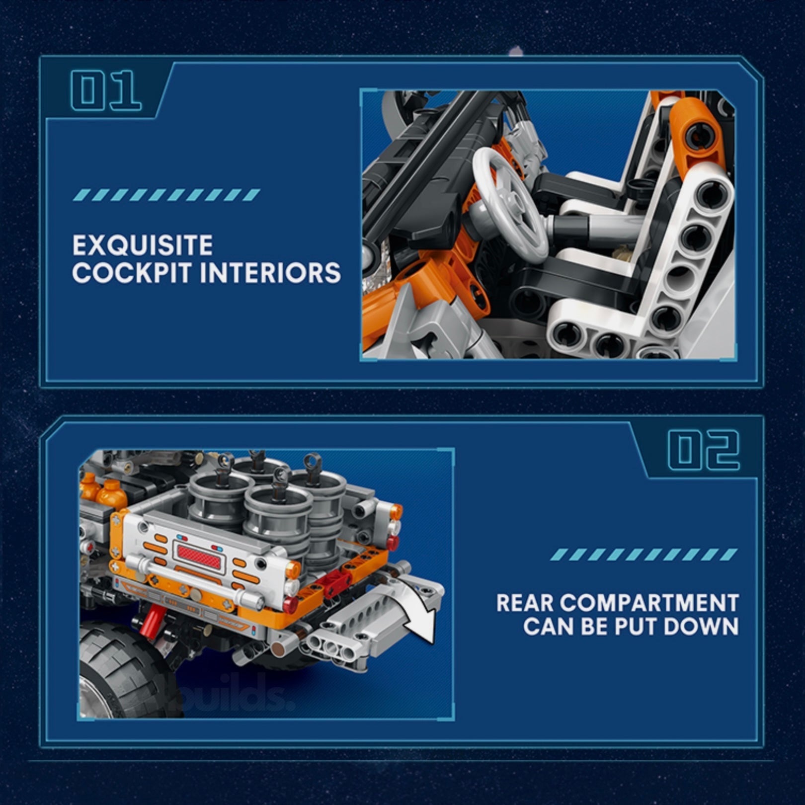 Intergalactic Armored Transporter | 1760pcs - My Store