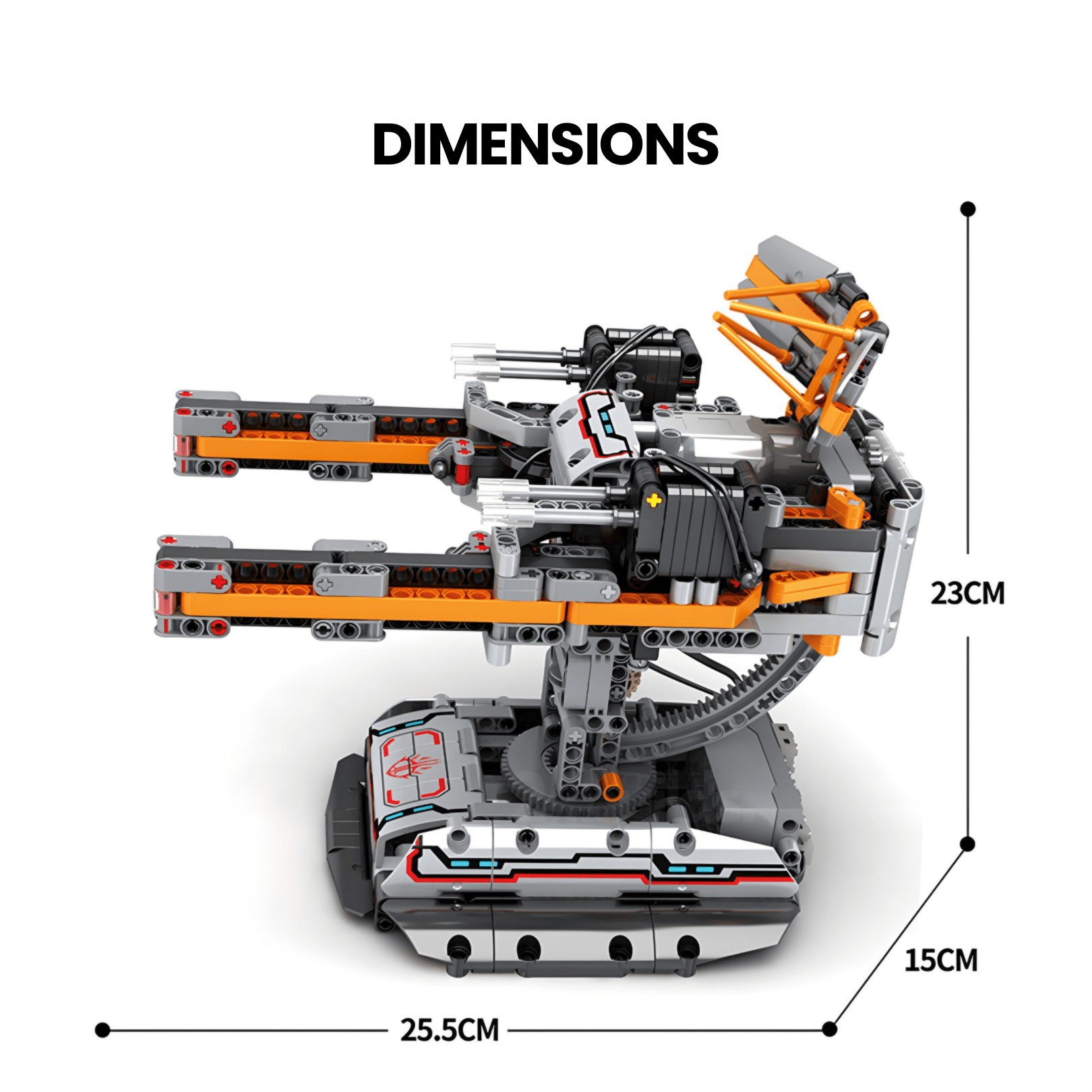 Intergalactic Defense Cannon | 852pcs - My Store