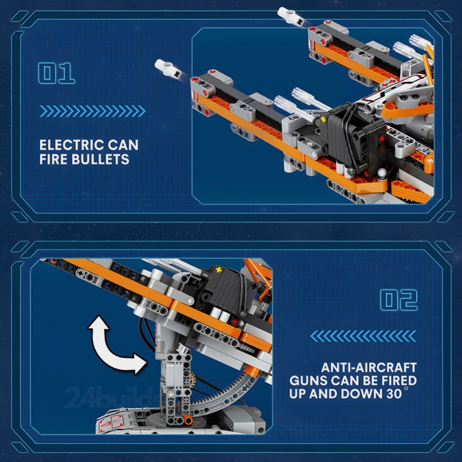 Intergalactic Defense Cannon | 852pcs - My Store