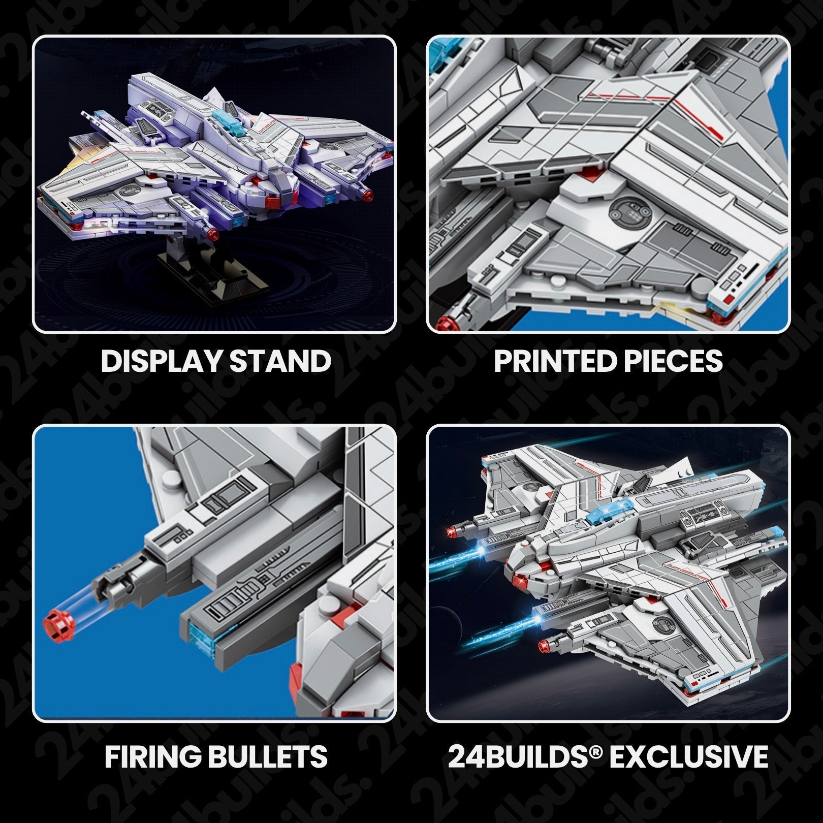 Intergalactic Strike Warship | 862pcs - My Store