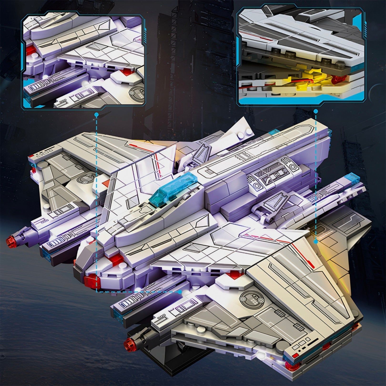 Intergalactic Strike Warship | 862pcs - My Store