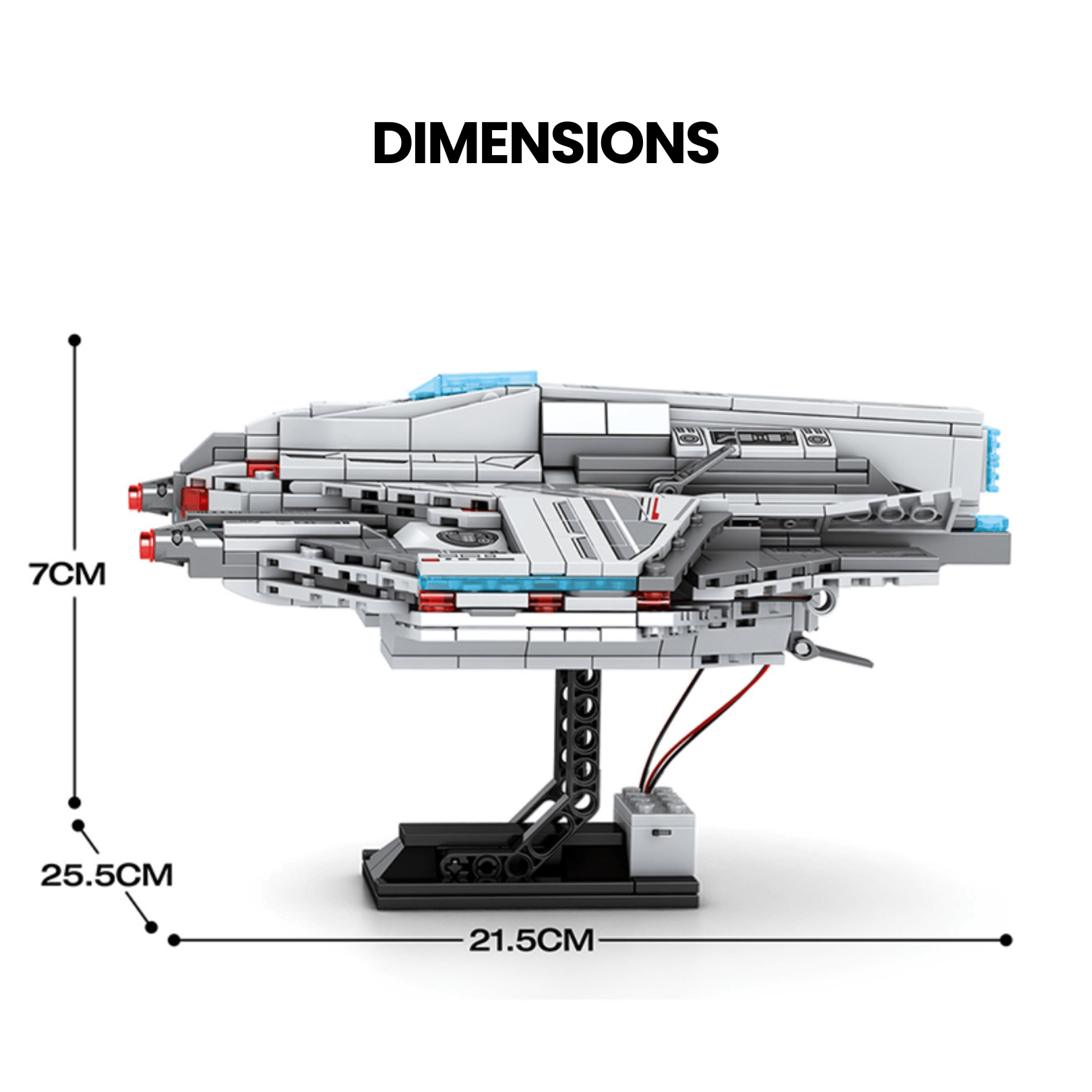 Intergalactic Strike Warship | 862pcs - My Store