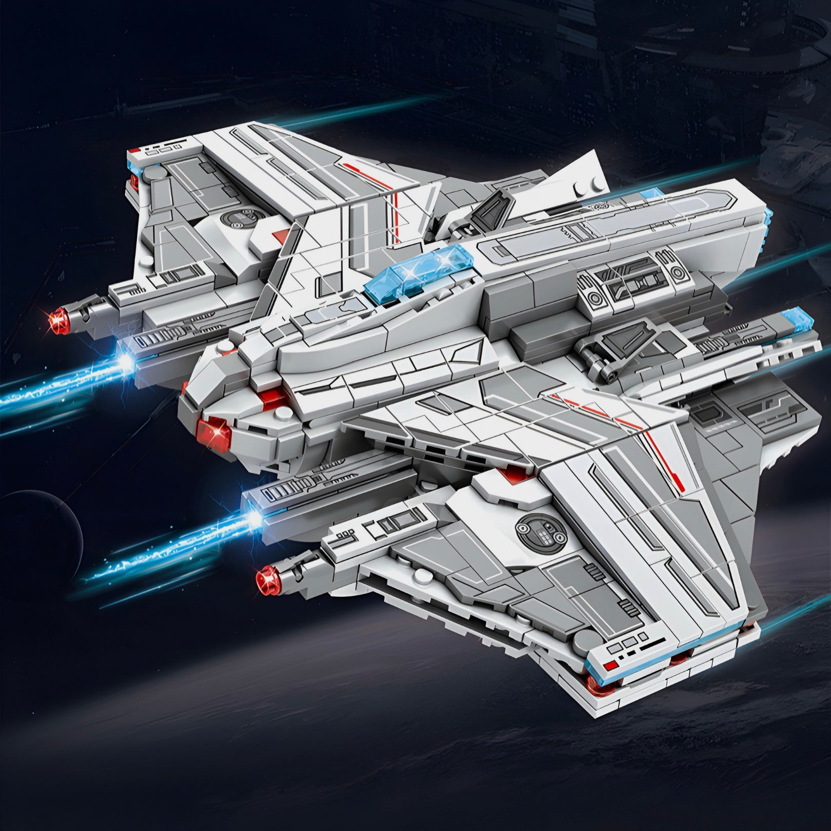 Intergalactic Strike Warship | 862pcs - My Store