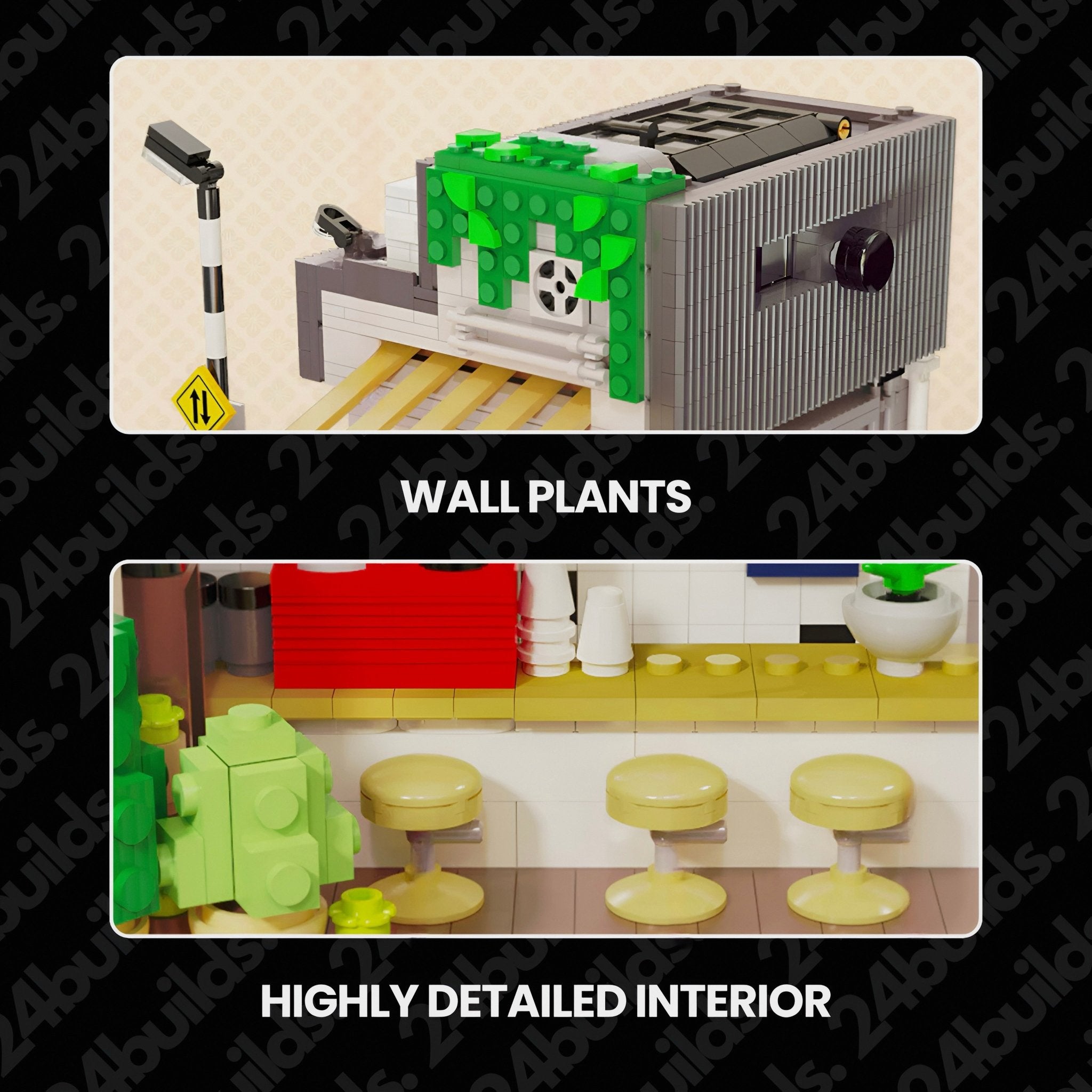 Japanese Summer Coffee House | 1118pcs - My Store