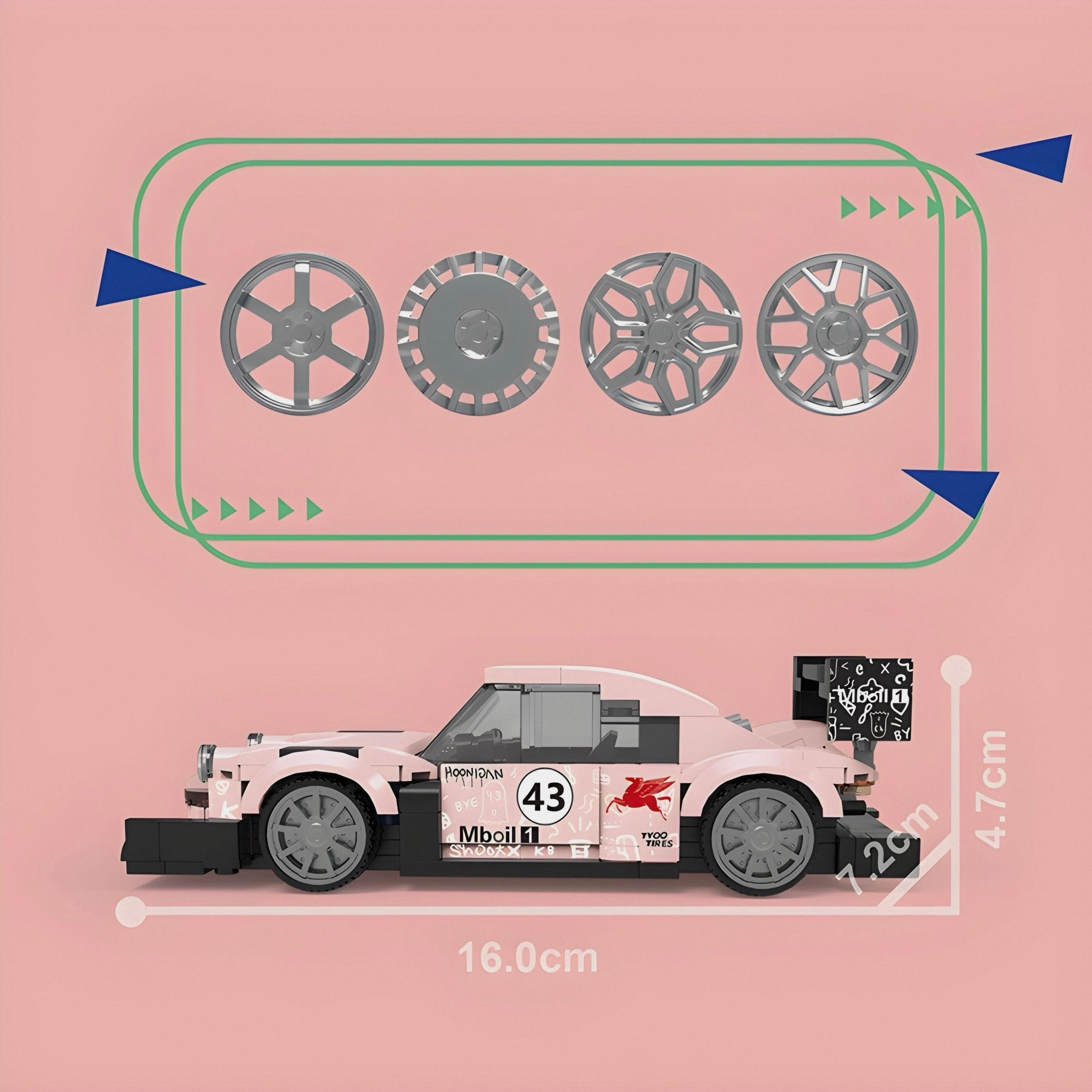 Ken Block's 1400HP Hoonipigasus | 348pcs - My Store