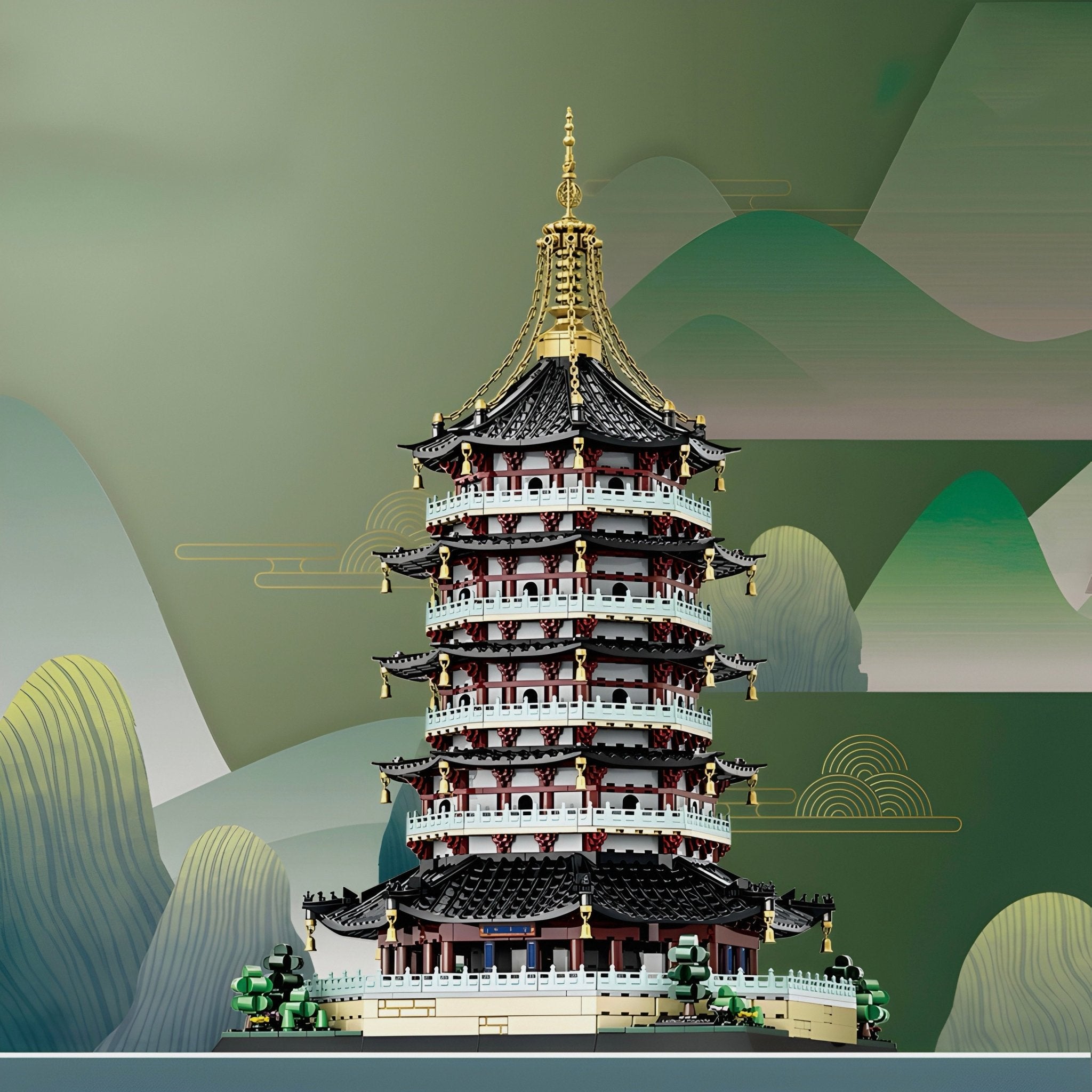 Leifeng Pagoda | 1498pcs - My Store