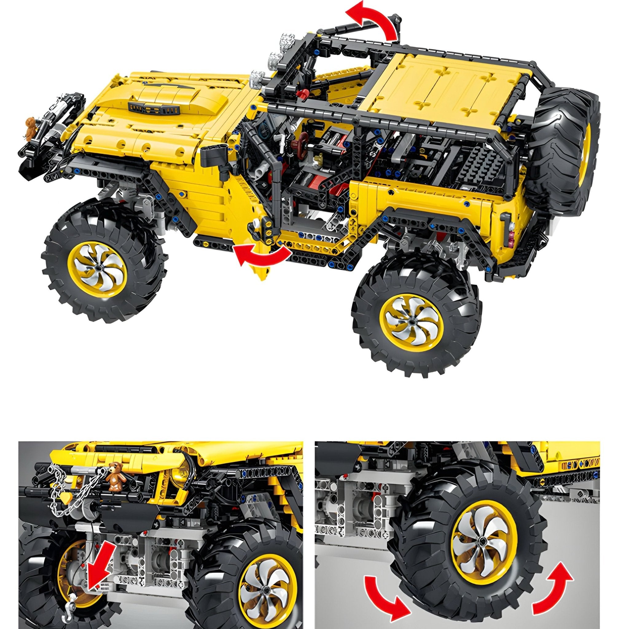 "Lemon" Off Roader | 2452pcs - My Store