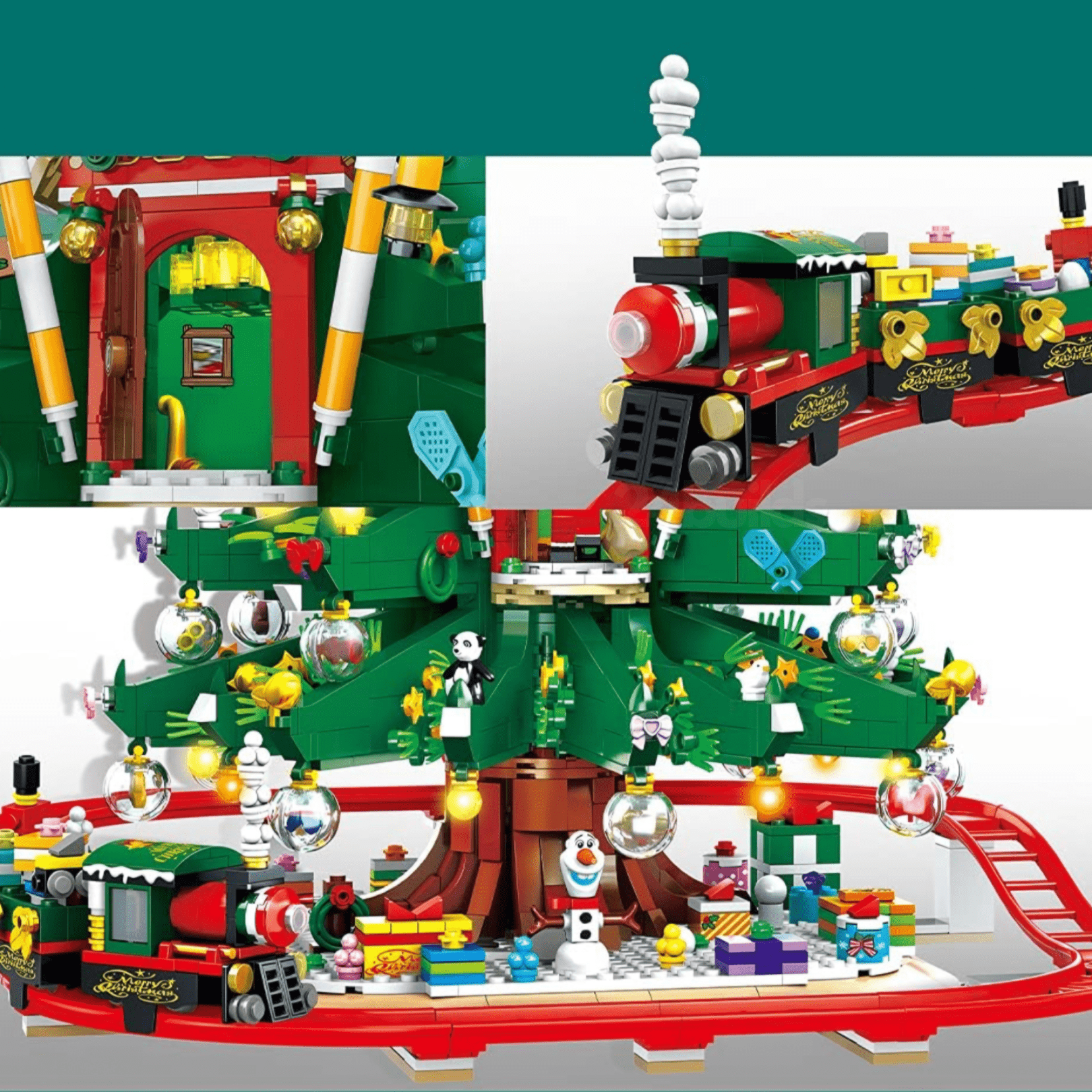 Limited Edition Christmas Tree Rollercoaster | 2102pcs - My Store