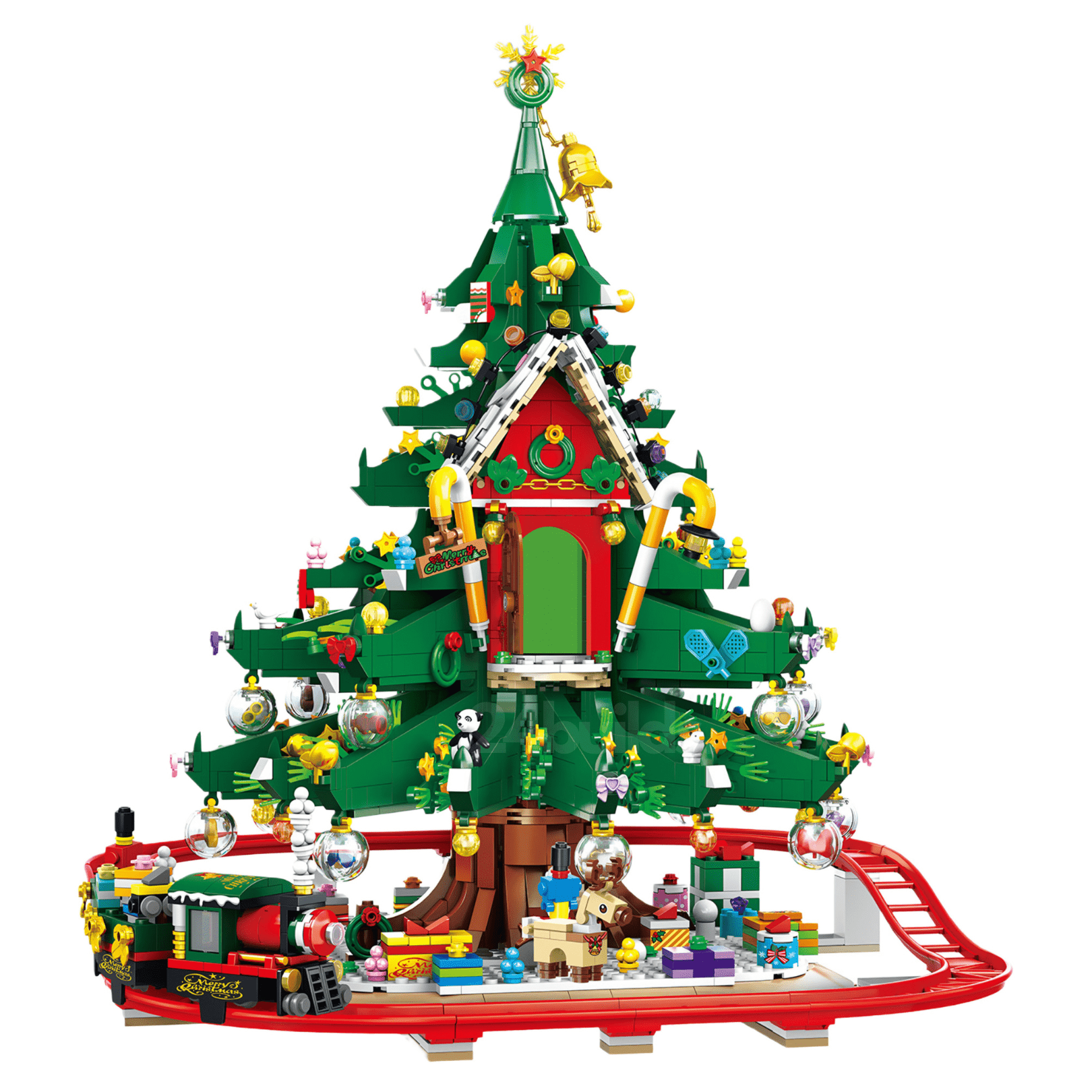 Limited Edition Christmas Tree Rollercoaster | 2102pcs - My Store