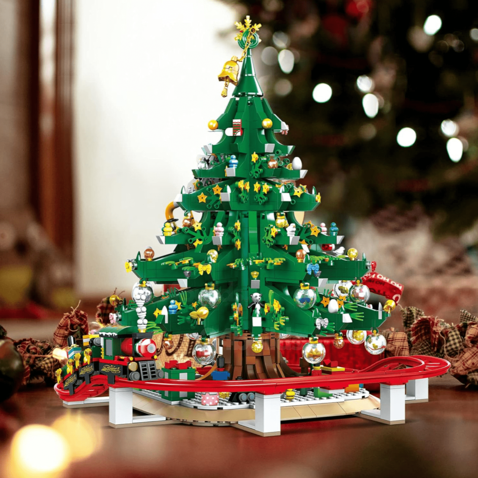 Limited Edition Christmas Tree Rollercoaster | 2102pcs - My Store