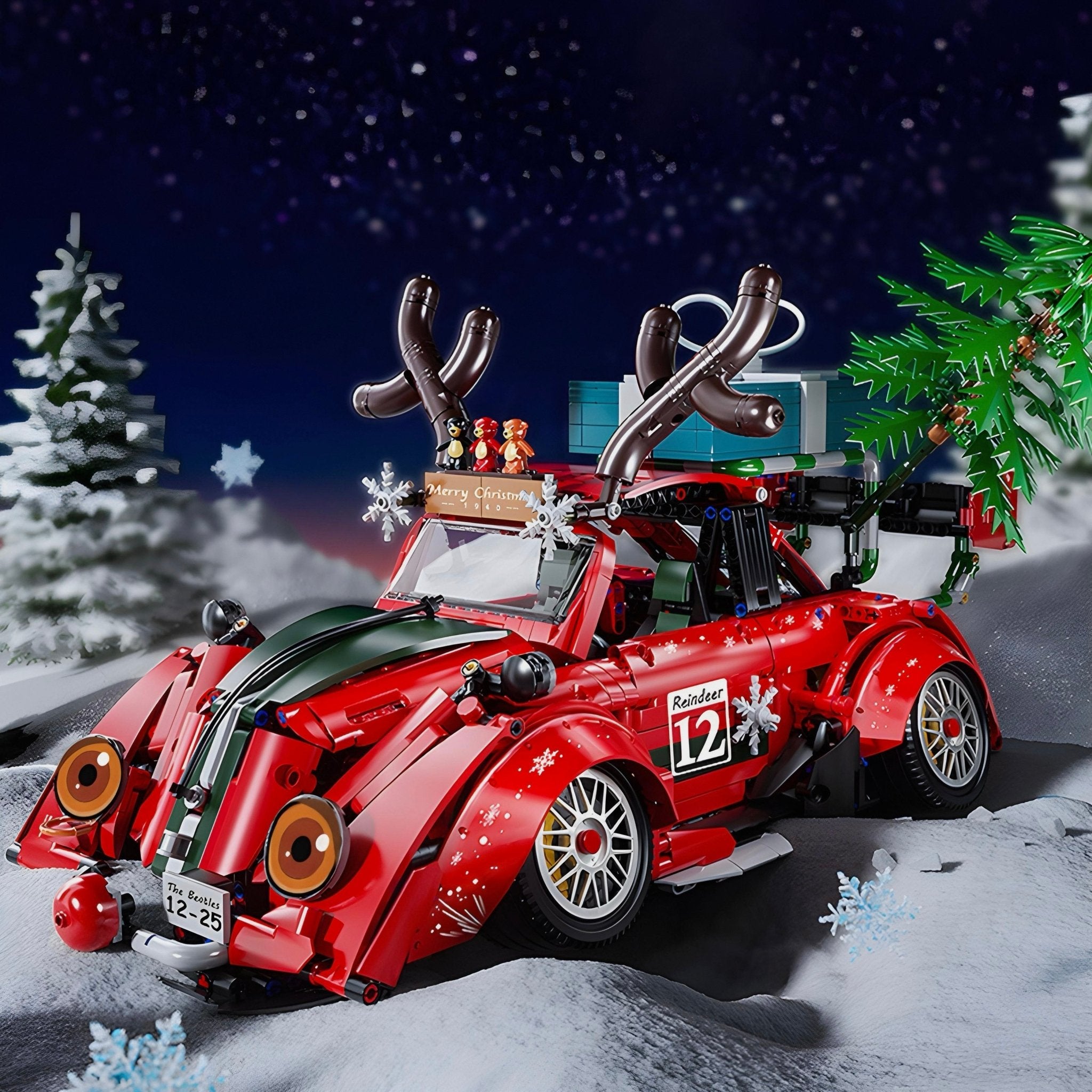 Limited Edition Santa's Custom Beetle | 2870pcs - My Store