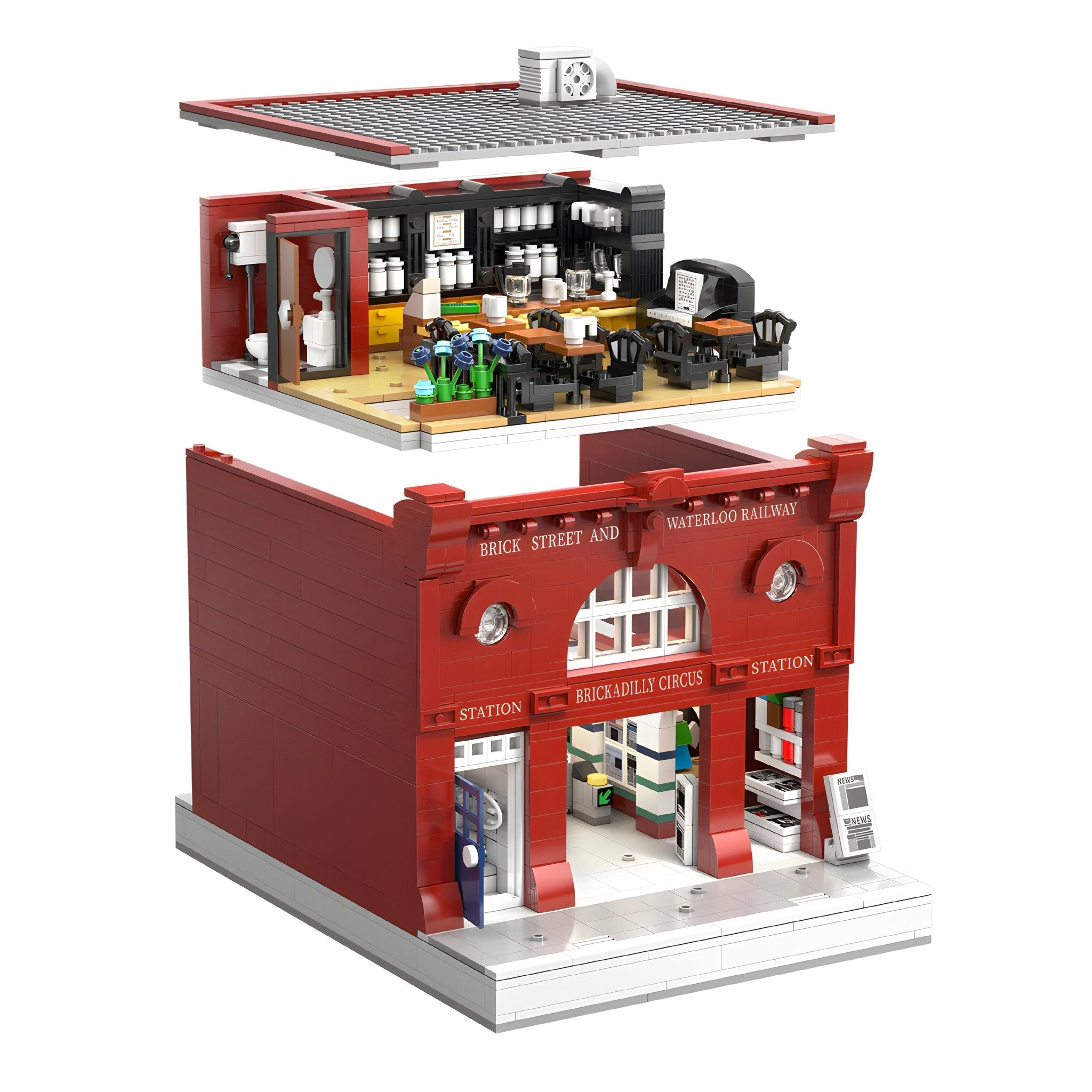 London Underground Station | 1834pcs - My Store