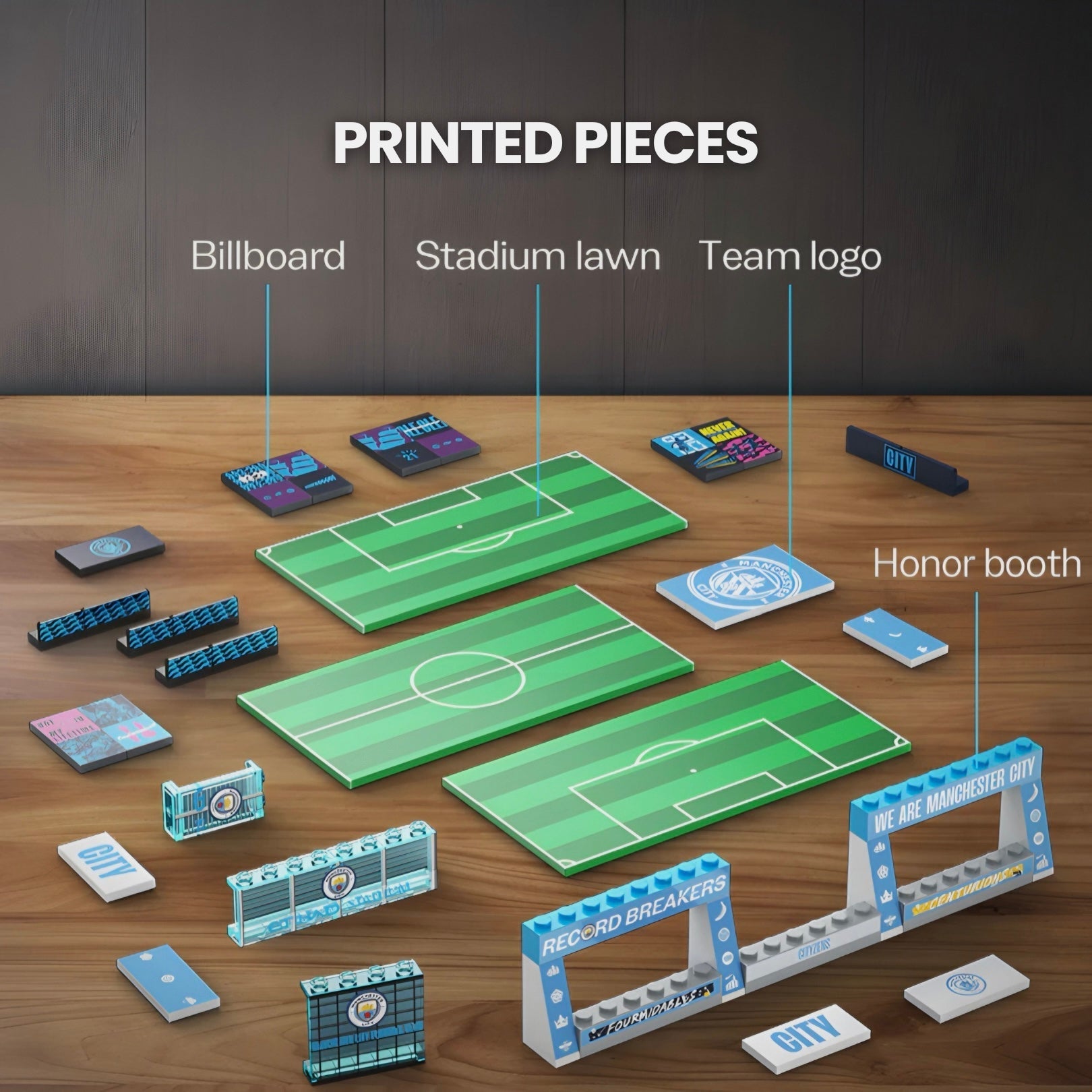 Manchester City Football Club Etihad Stadium | 4472pcs - My Store