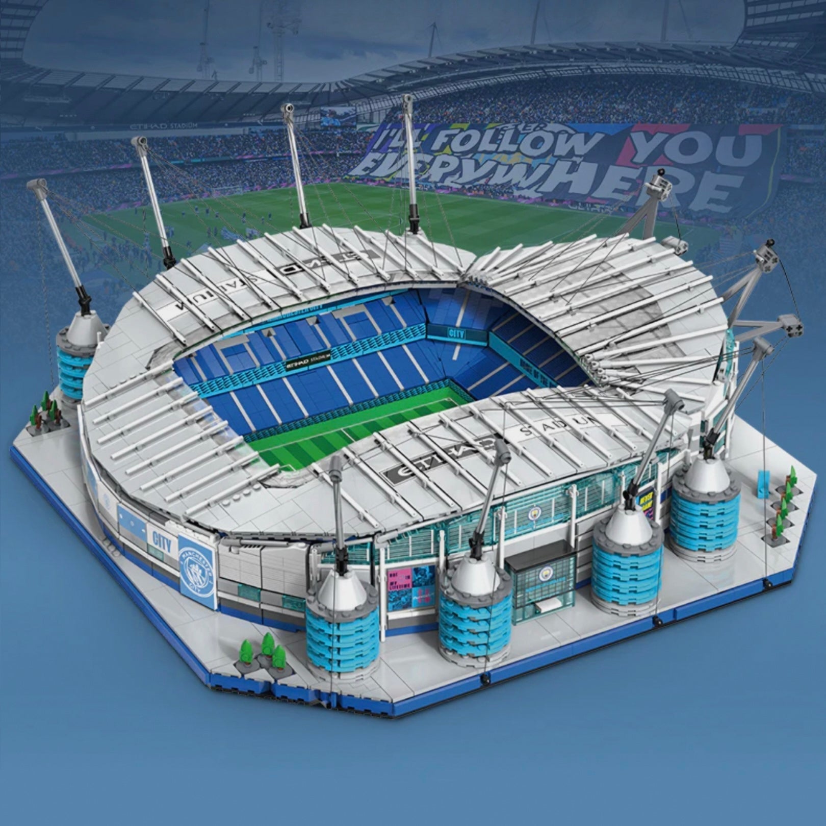Manchester City Football Club Etihad Stadium | 4472pcs - My Store