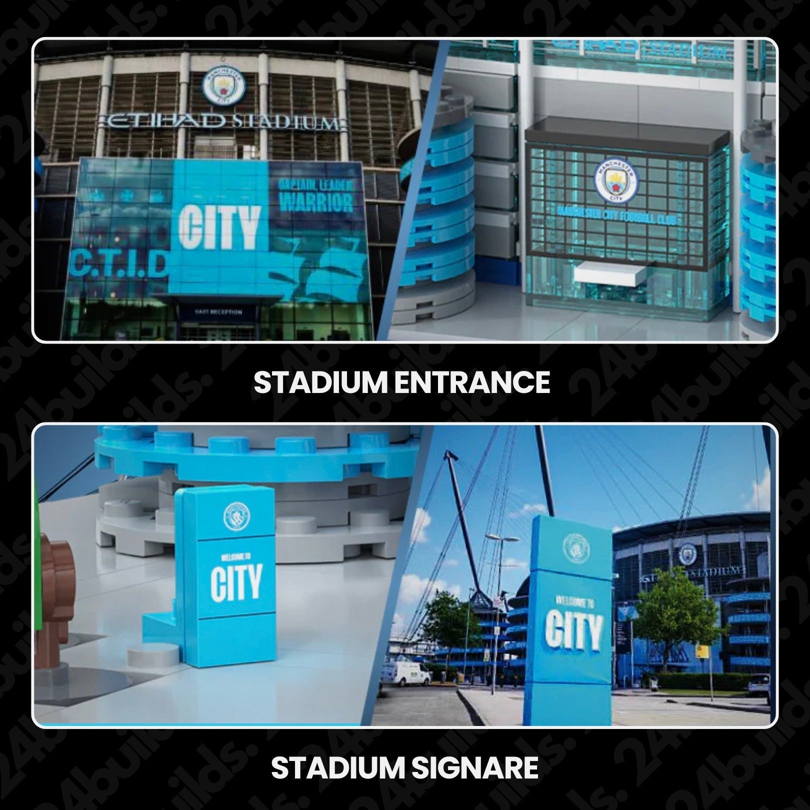Manchester City Football Club Etihad Stadium | 4472pcs - My Store