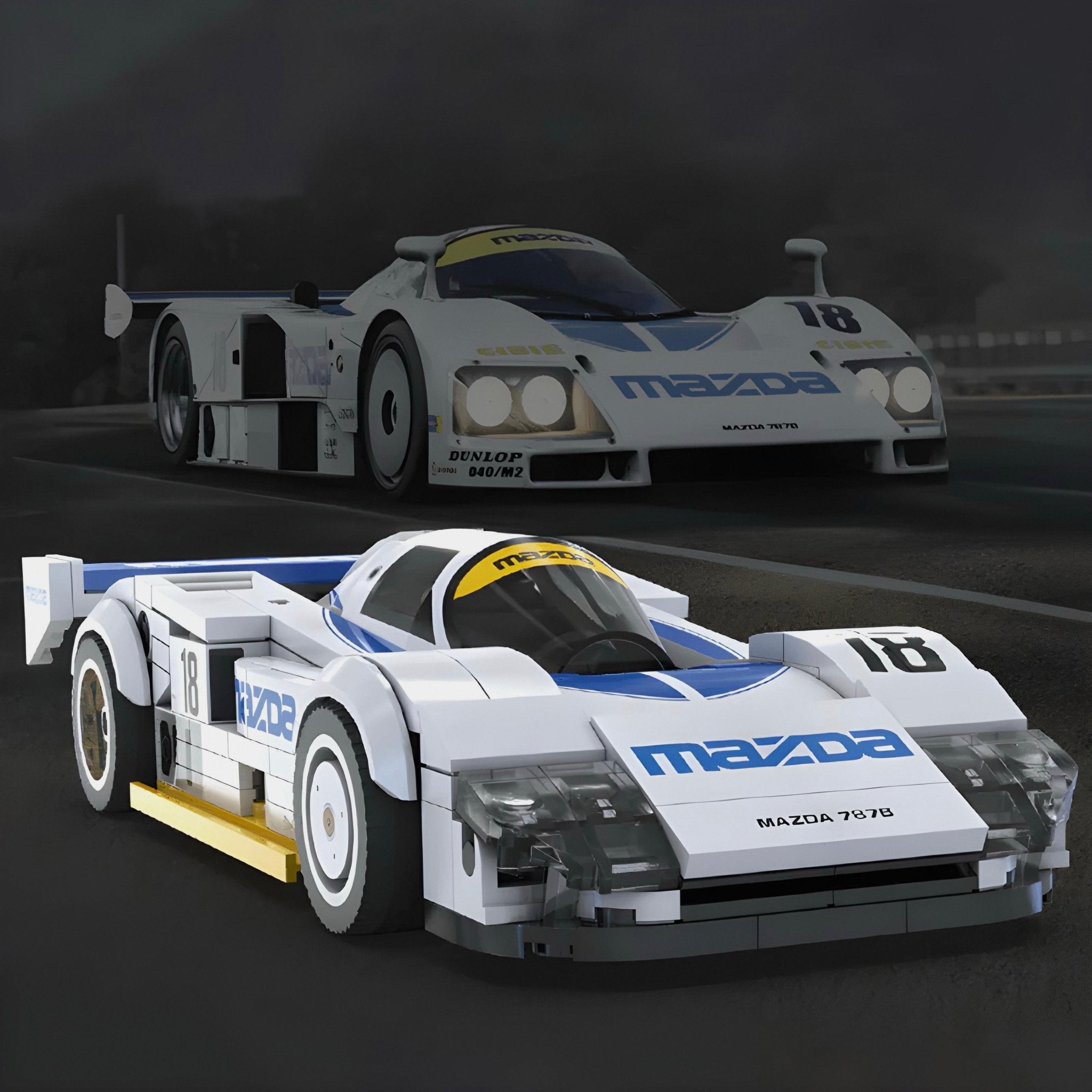 Mazda 787B | 247pcs - My Store