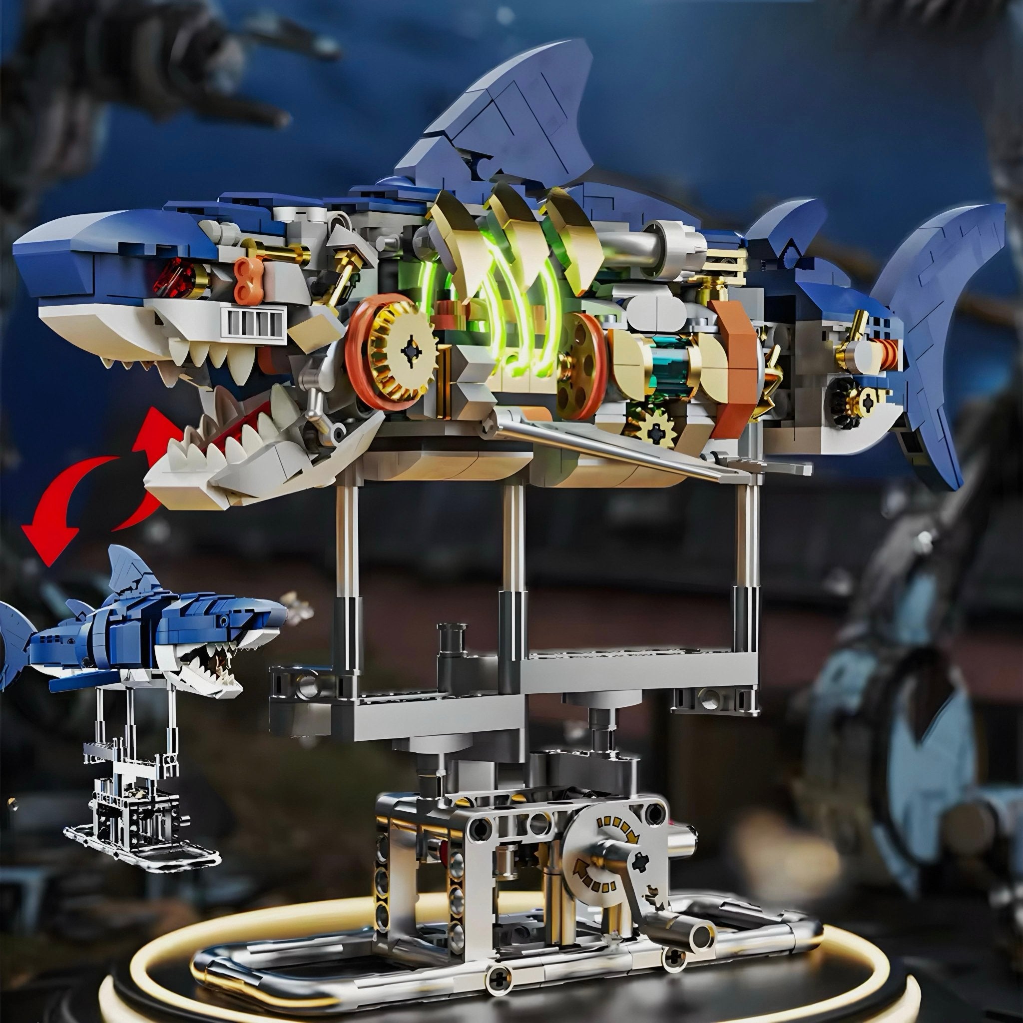 Mechanical Shark | 692pcs - My Store