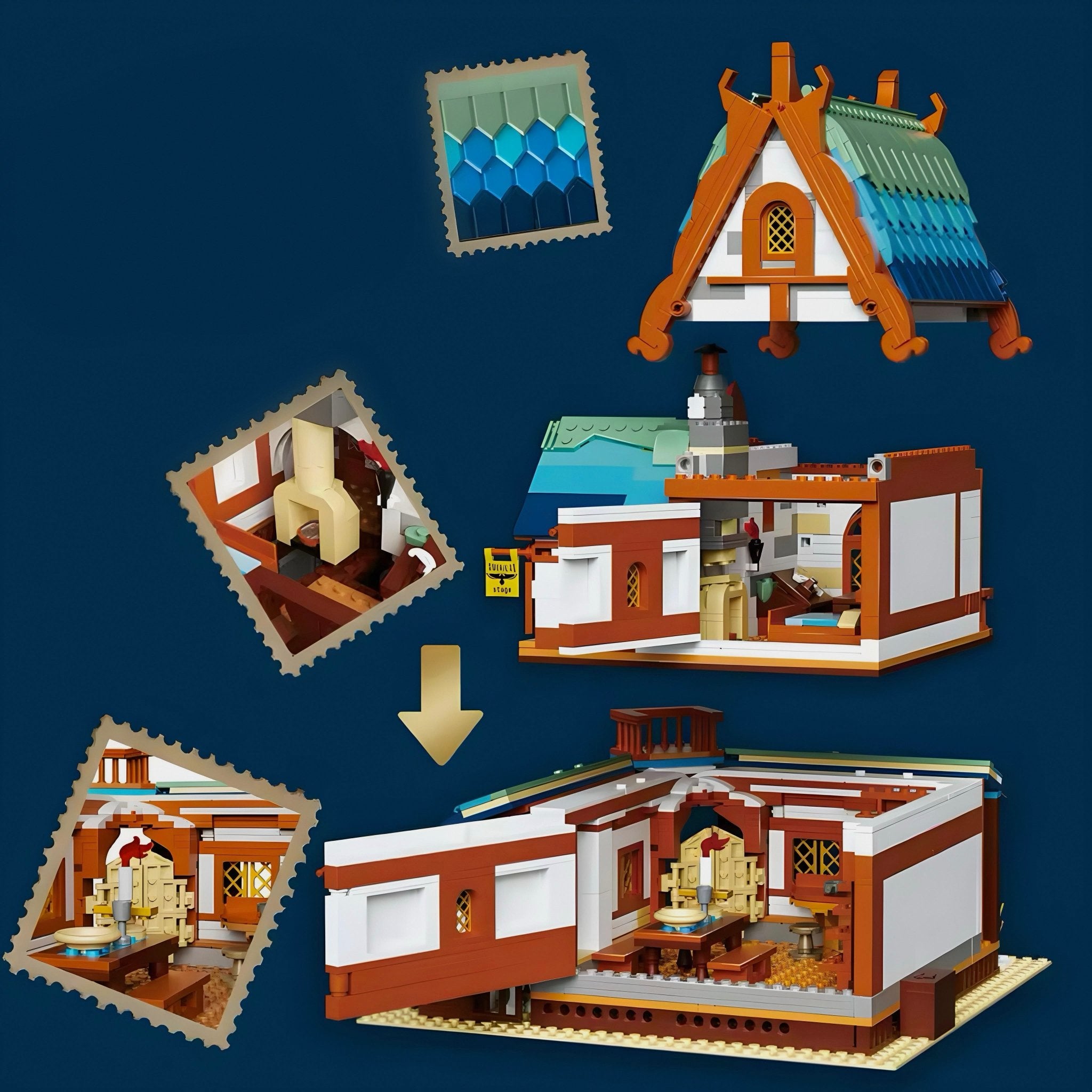 Medieval Post Station | 1769pcs - My Store