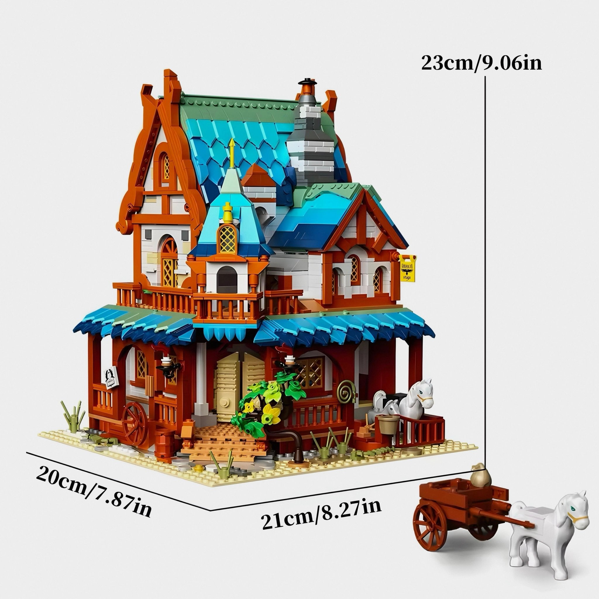 Medieval Post Station | 1769pcs - My Store