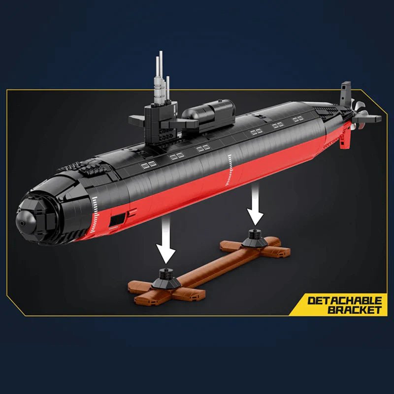 Military Los Angeles - Class SSN Submarine | 2987pcs - My Store