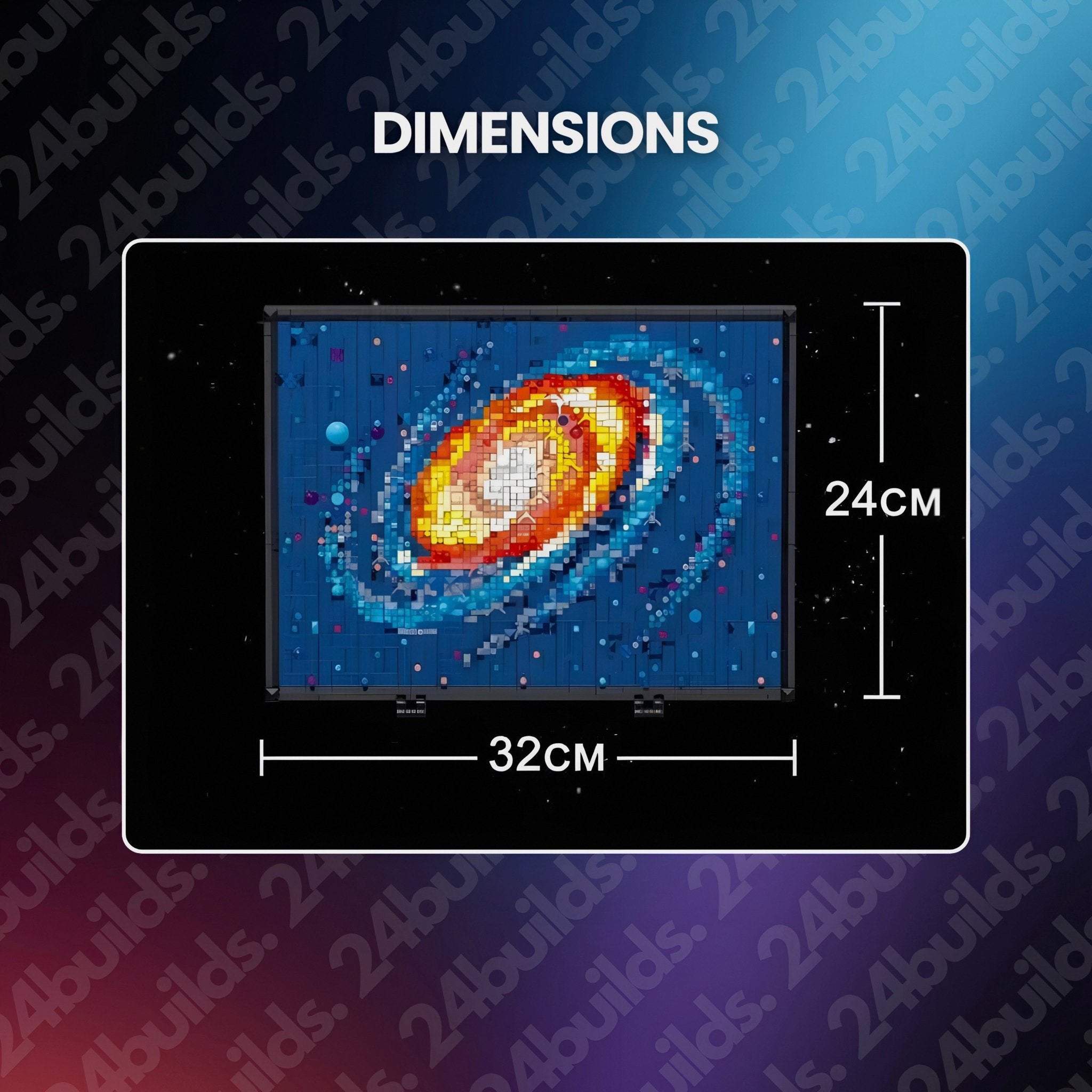 Milky Way Brick Art | 2438pcs - My Store